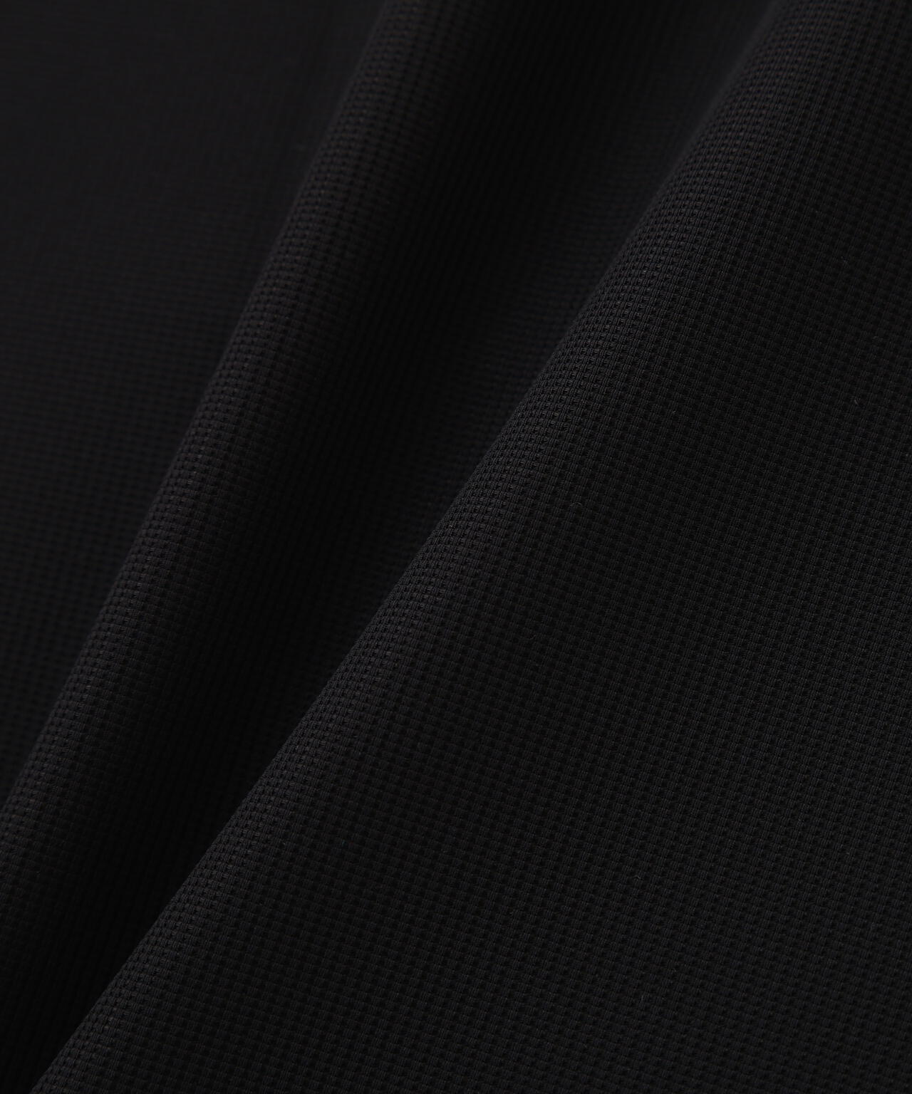［PING APPAREL］［接触冷感・UVカット］ワッフルロゴジャガード衿半袖ポロシャツ (MENS)