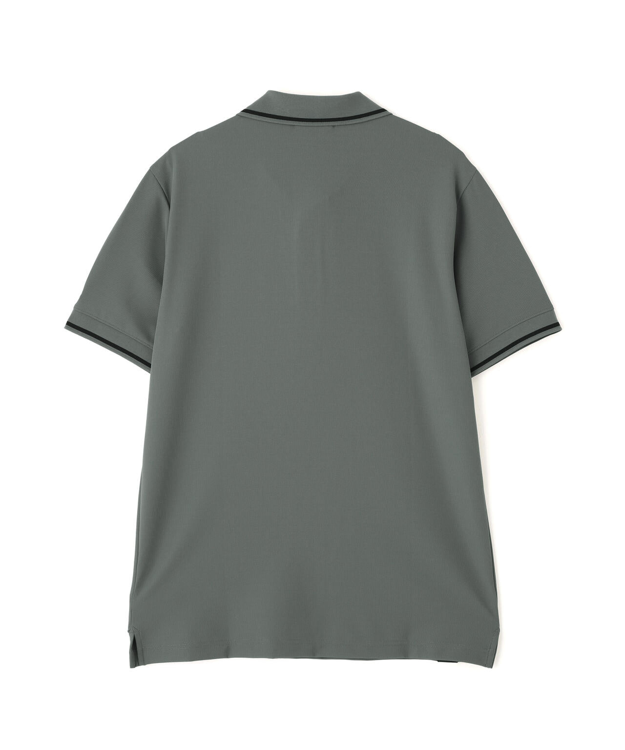 ［PING APPAREL］［接触冷感・UVカット］ワッフルロゴジャガード衿半袖ポロシャツ (MENS)
