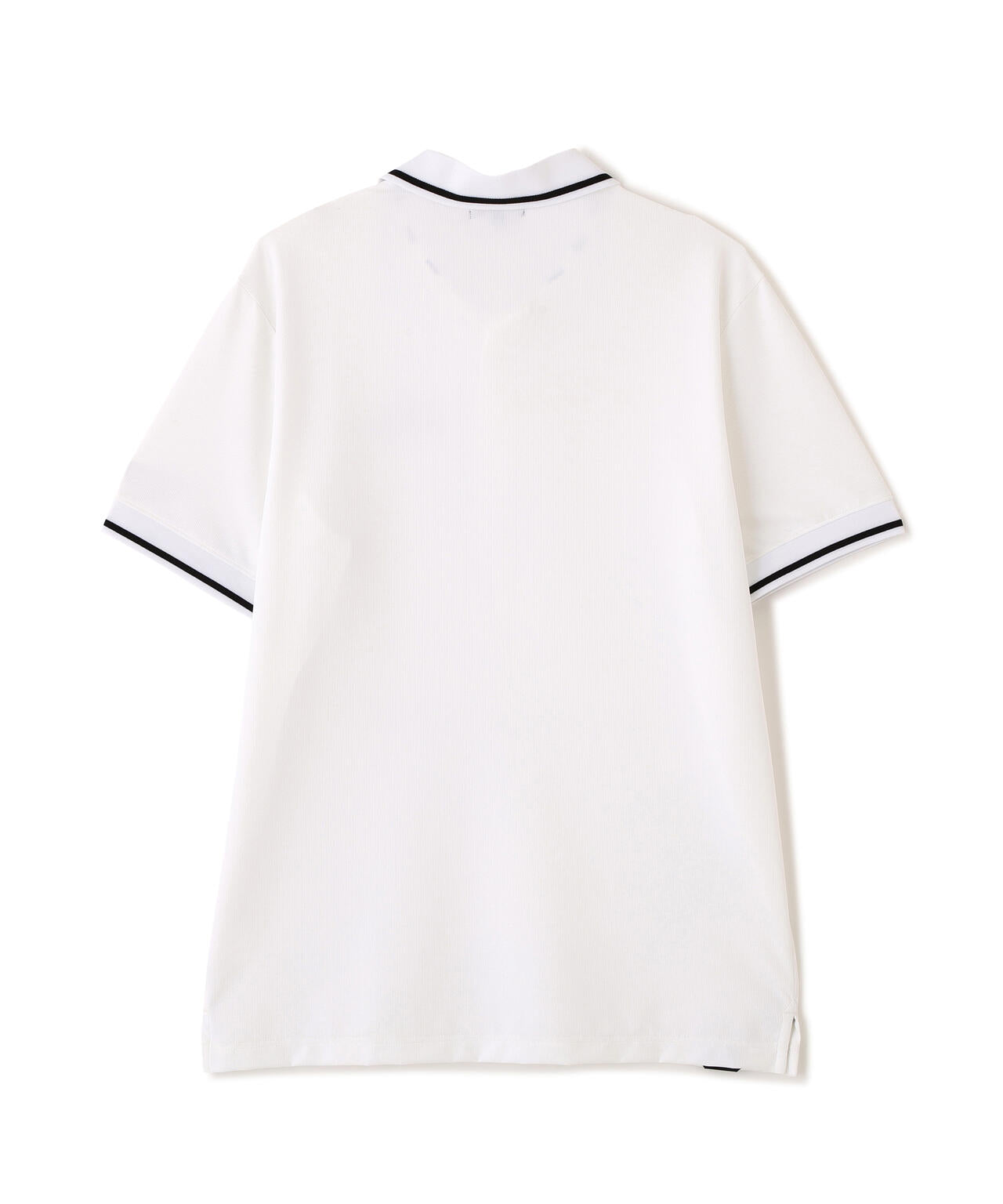 ［PING APPAREL］［接触冷感・UVカット］ワッフルロゴジャガード衿半袖ポロシャツ (MENS)