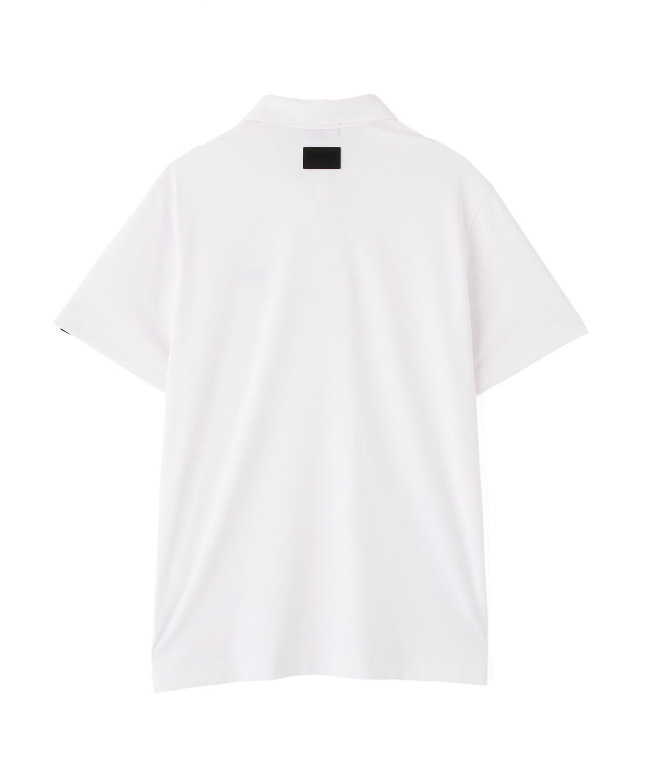 ［PING APPAREL］［吸水速乾・ストレッチ］三角幾何学柄ジャガード半袖ポロシャツ (MENS)