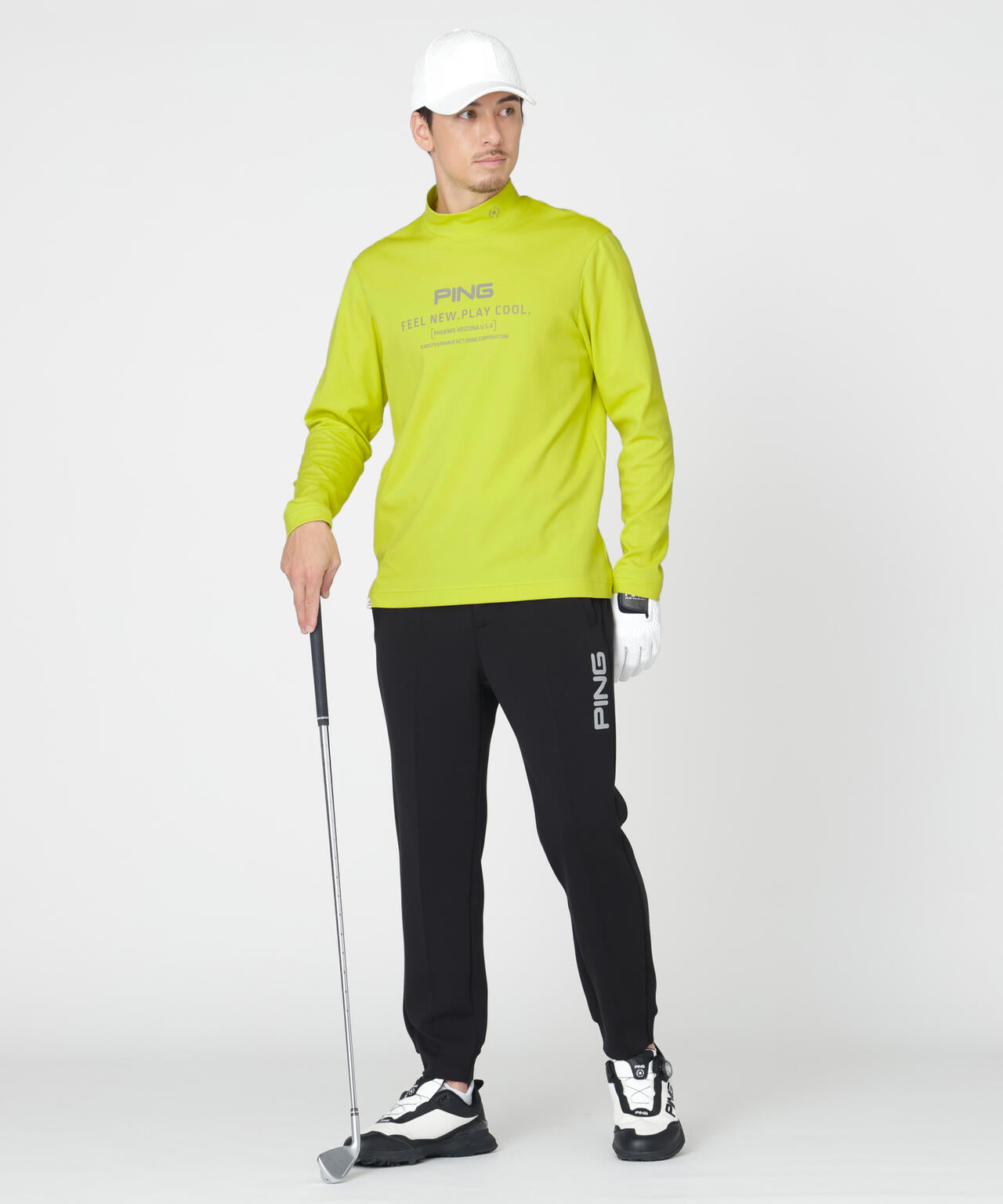 180cm　C:96　W:80　H:93 着用サイズ：L