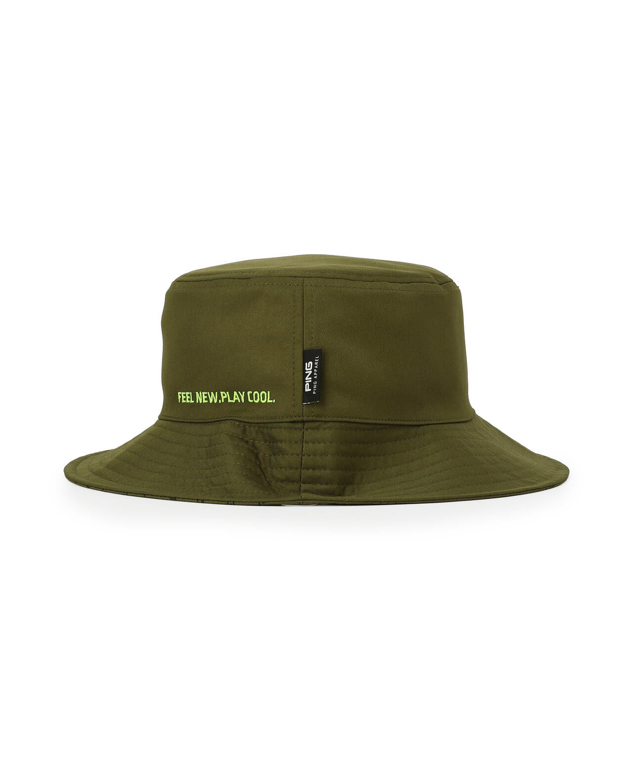 ［PING APPAREL］バイアス柄リバーシブルハット (MENS)