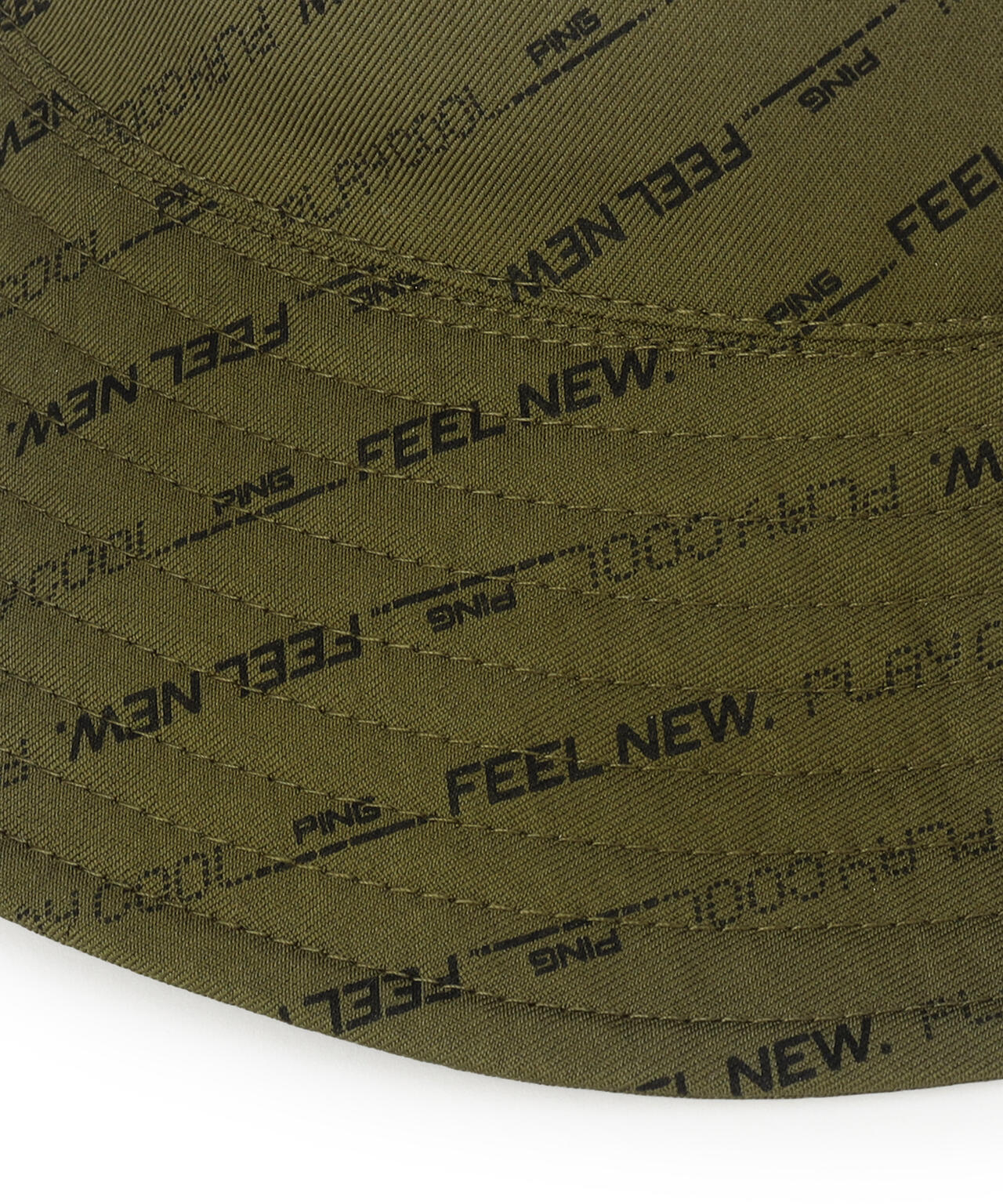 ［PING APPAREL］バイアス柄リバーシブルハット (MENS)