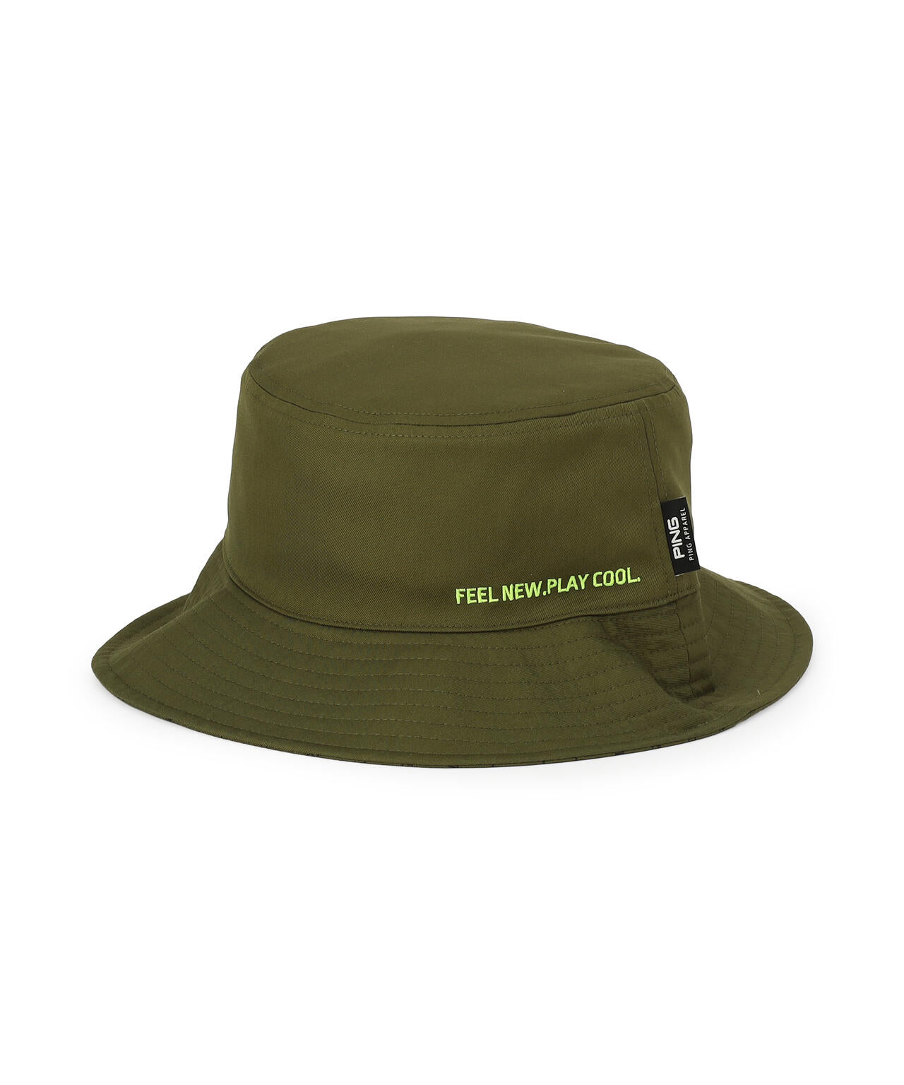 ［PING APPAREL］バイアス柄リバーシブルハット (MENS)