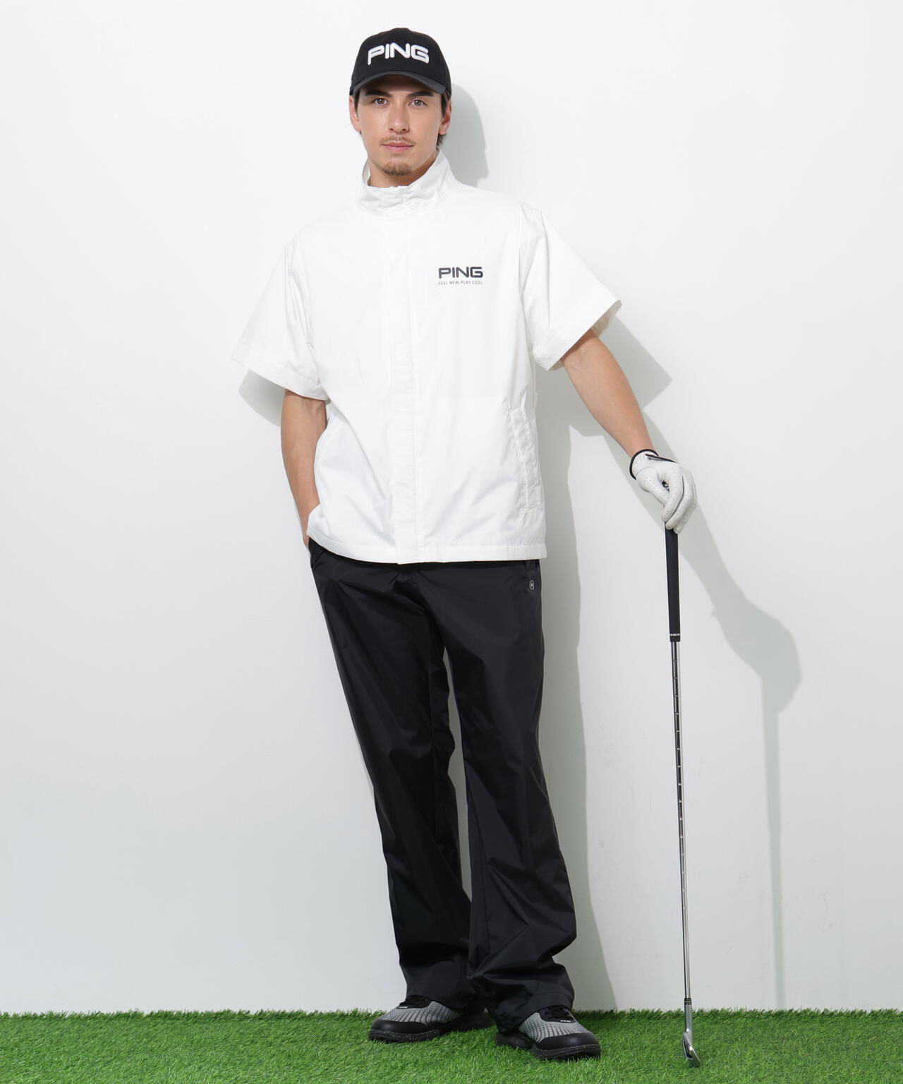 180cm　C:96　W:80　H:93 着用サイズ：L