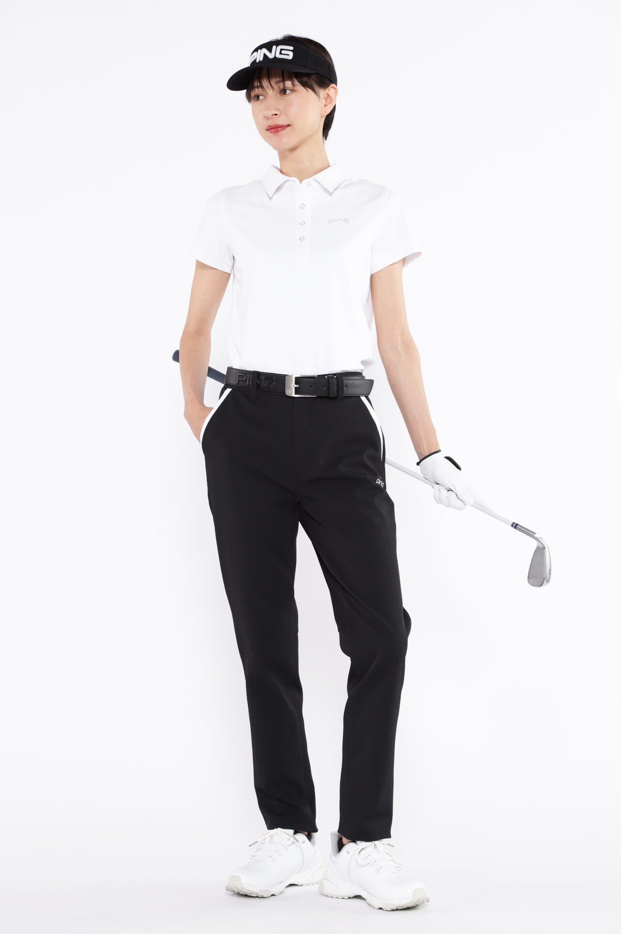 【PING APPAREL】全方向ストレッチカルゼテーパードパンツ ＜PERFORMANCE＞ (LADIES)