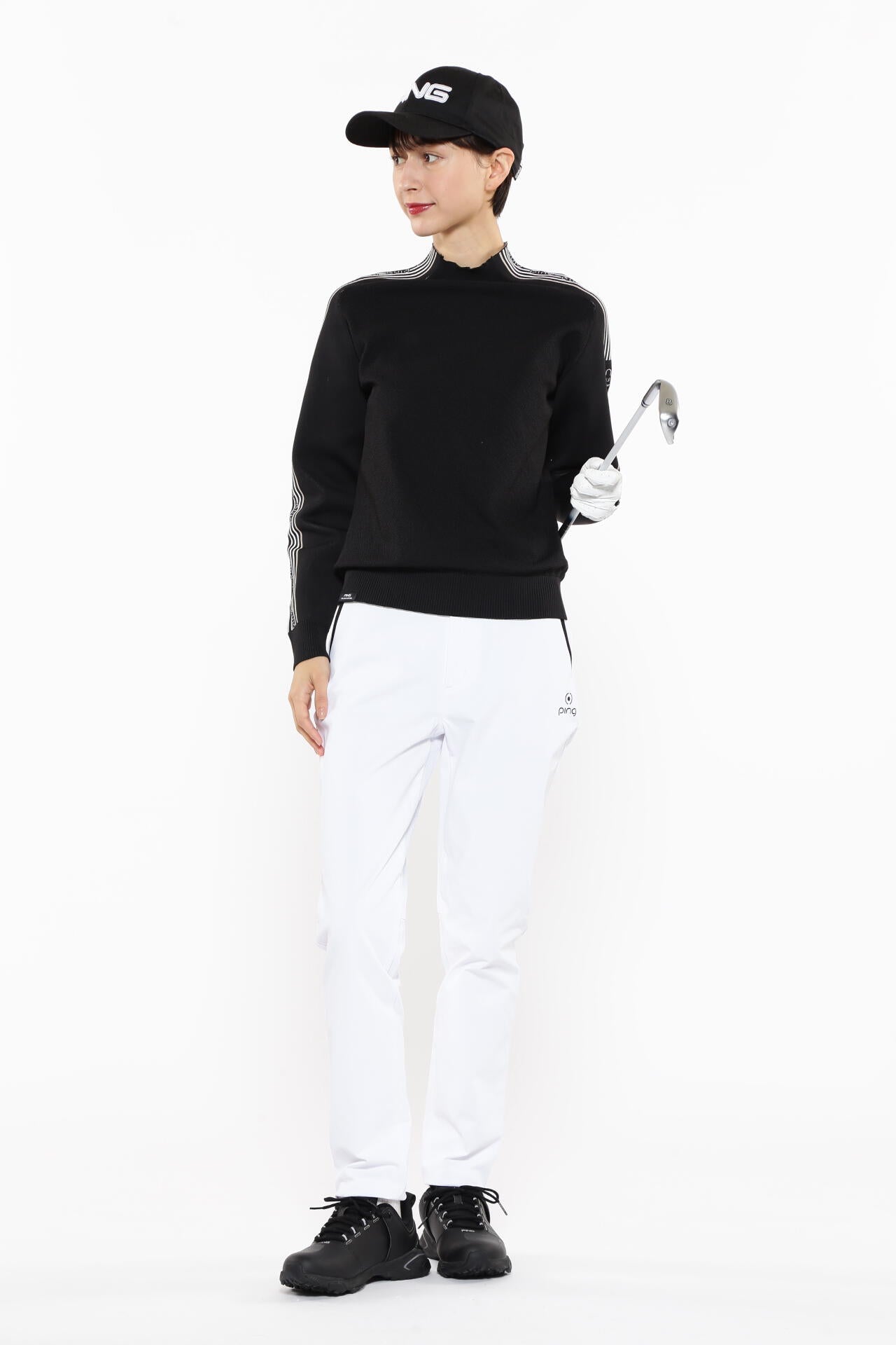 【PING APPAREL】全方向ストレッチカルゼテーパードパンツ ＜PERFORMANCE＞ (LADIES)
