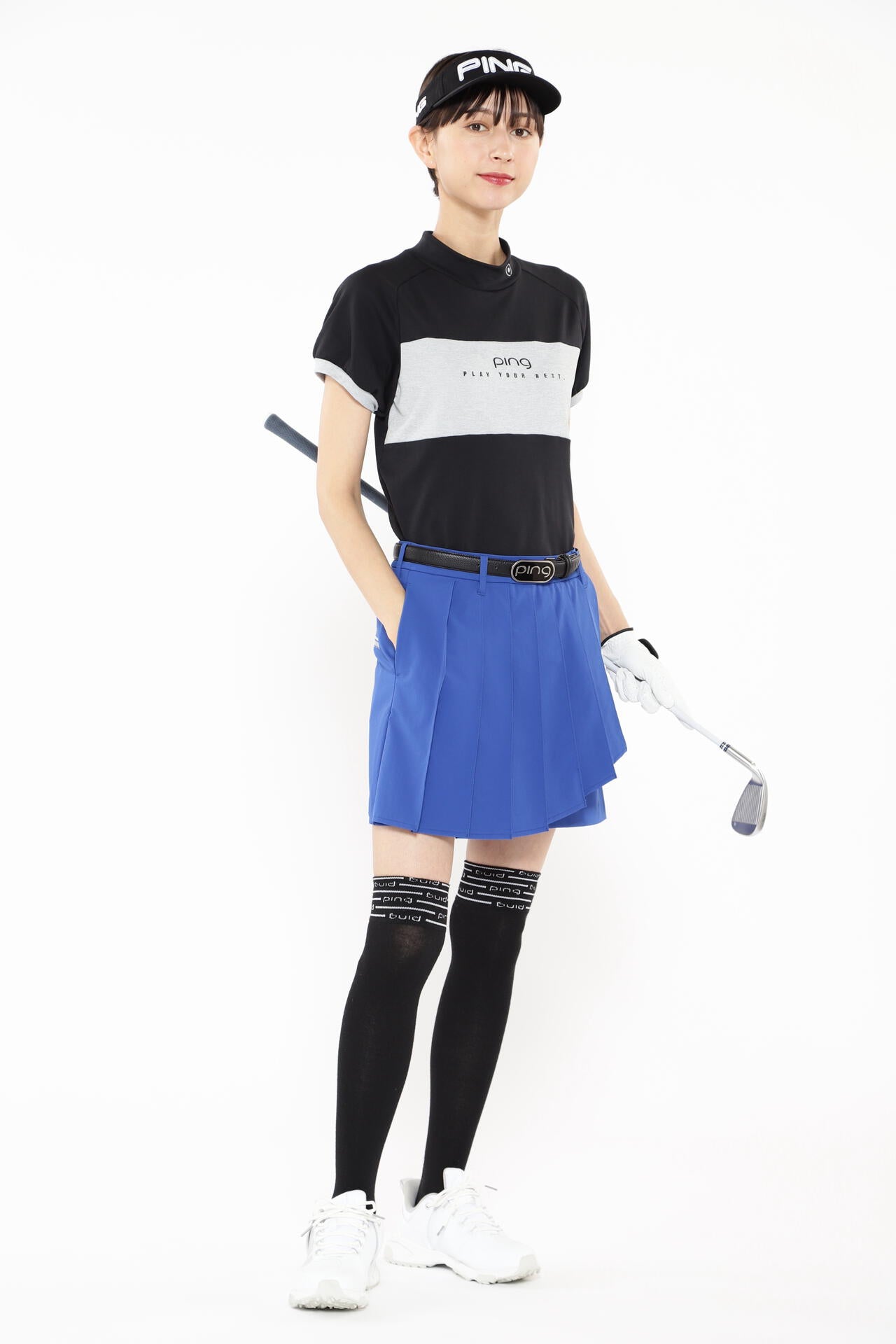 【PING APPAREL】全方向ストレッチドビースカート ＜PERFORMANCE＞ (LADIES)