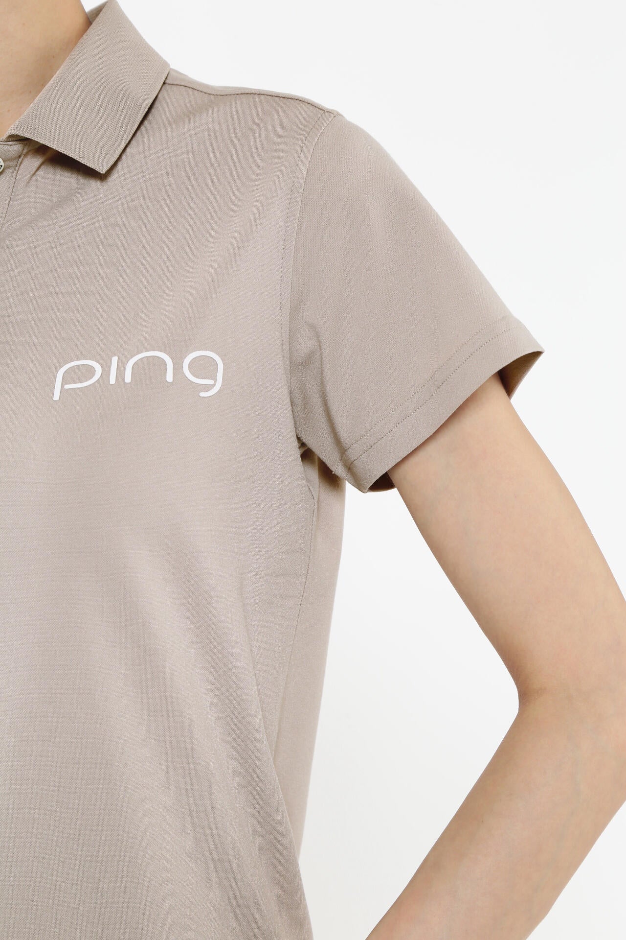 【PING APPAREL】ストレッチカノコ半袖ポロシャツ ＜EARLY AUTUMN＞ (LADIES)