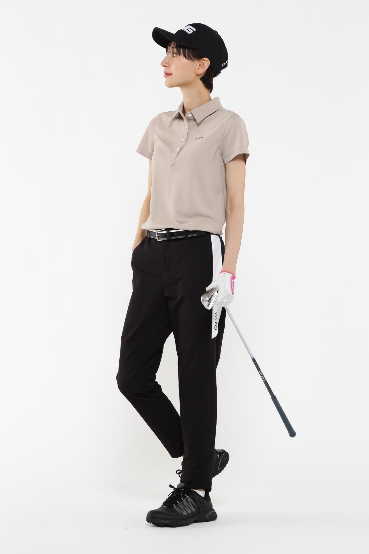 【PING APPAREL】カノコ半袖ポロシャツ ＜EARLY AUTUMN＞ (LADIES)