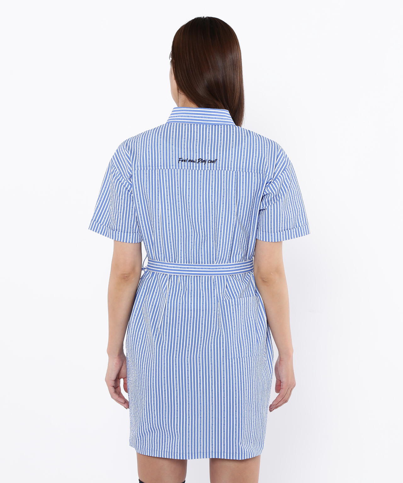 【PING APPAREL】全方向ストレッチサッカー半袖ワンピース ＜LADIES LINE＞＜NATIVE＞ (LADIES)