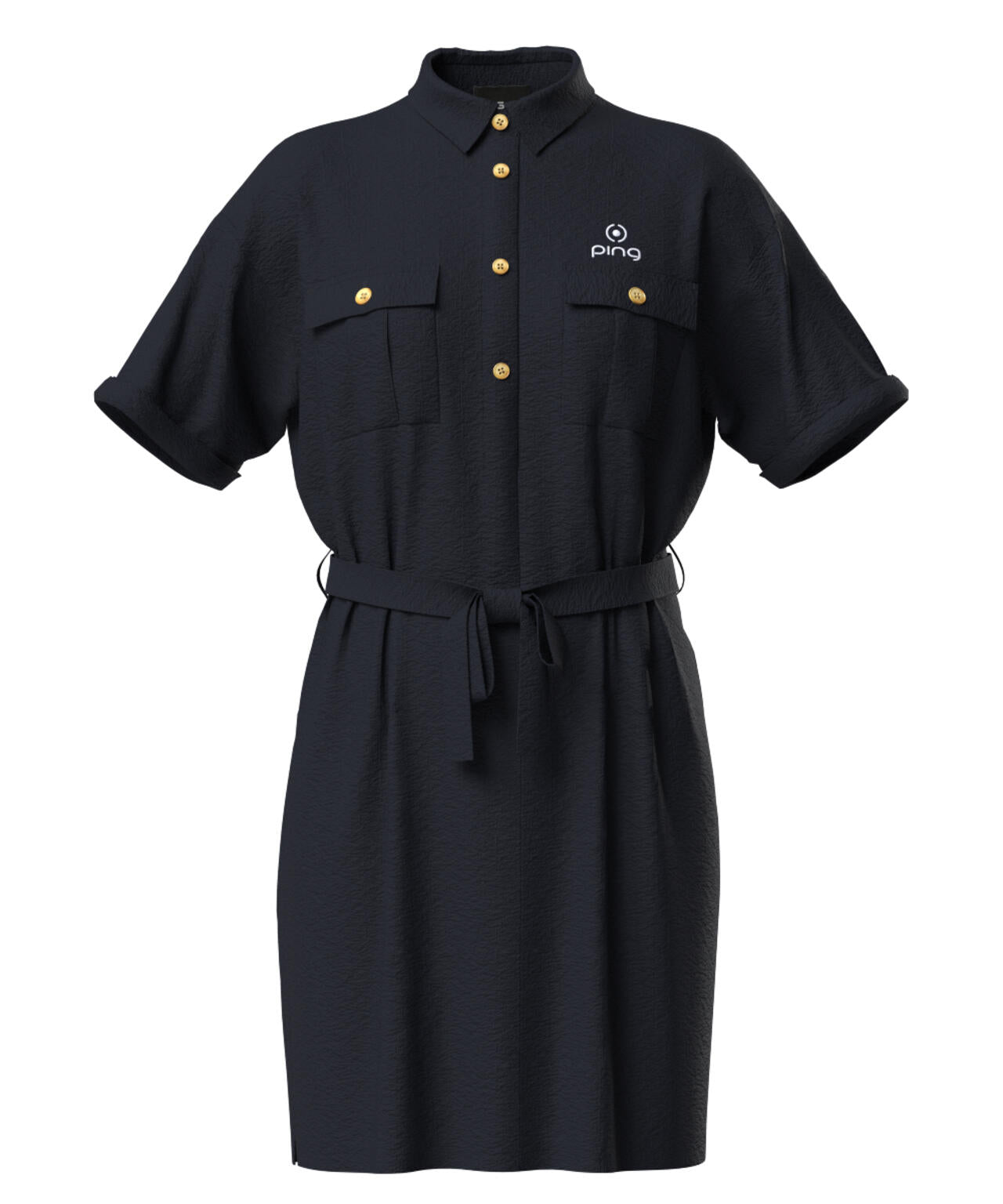 【PING APPAREL】全方向ストレッチサッカー半袖ワンピース ＜LADIES LINE＞＜NATIVE＞ (LADIES)
