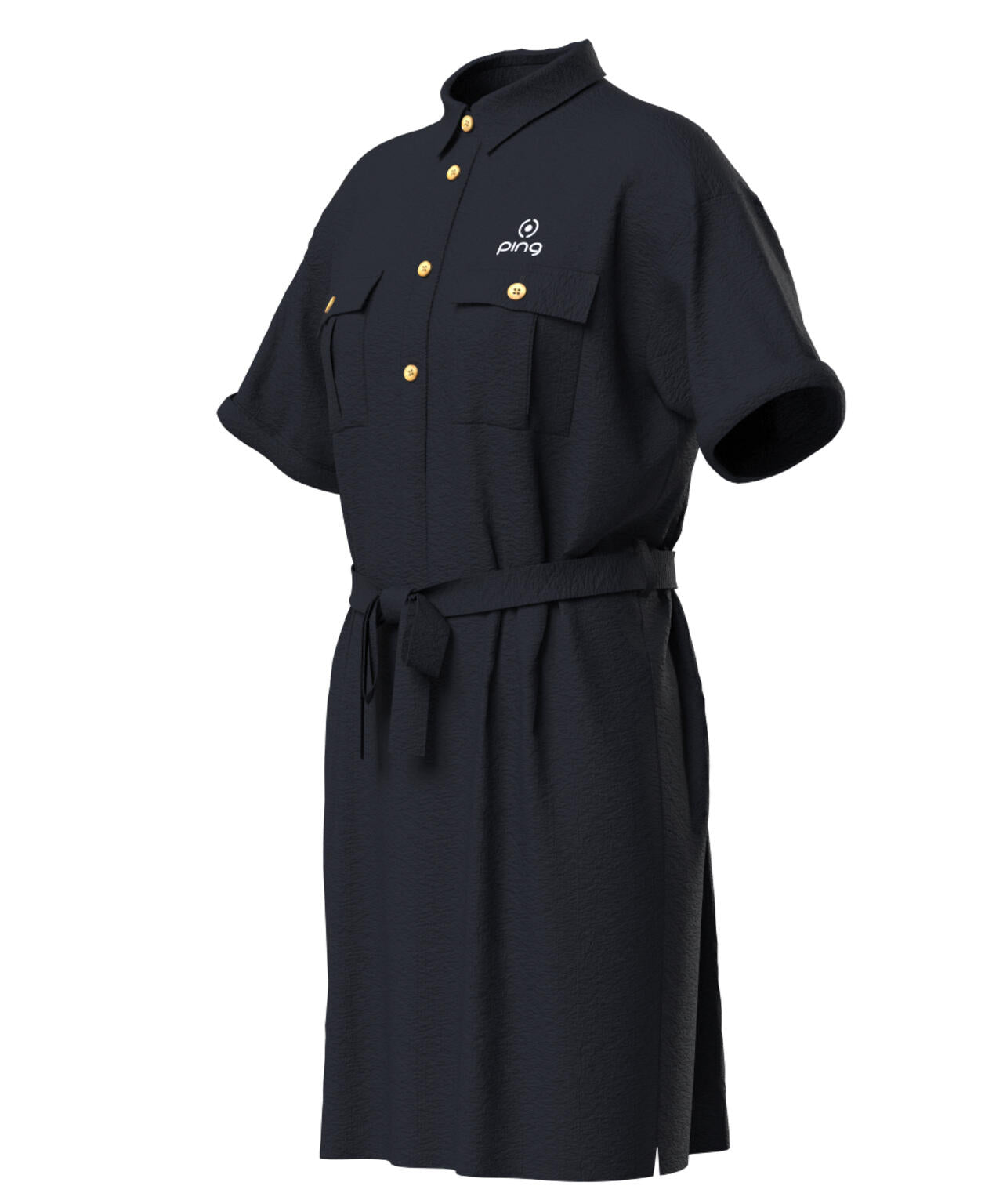 【PING APPAREL】全方向ストレッチサッカー半袖ワンピース ＜LADIES LINE＞＜NATIVE＞ (LADIES)