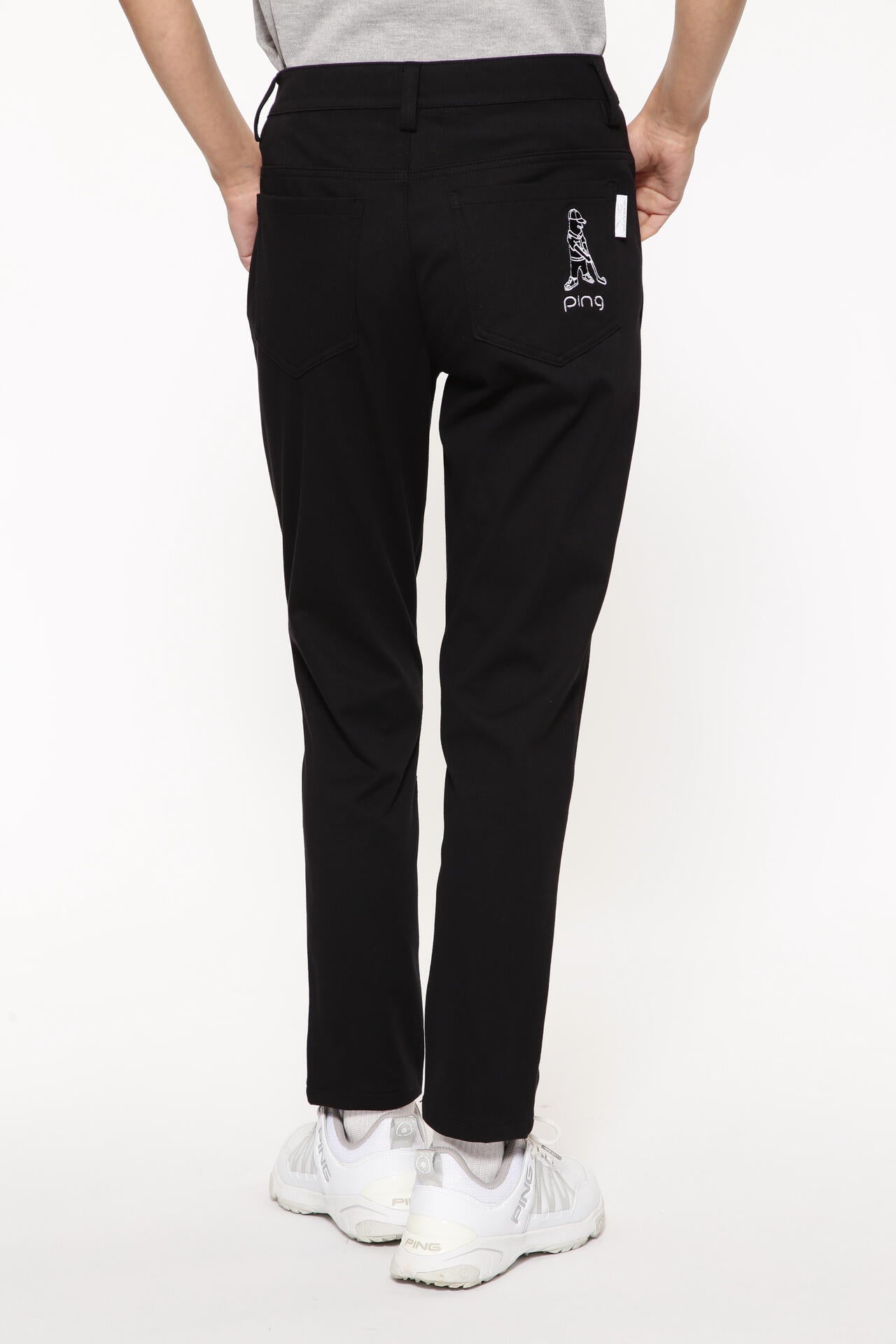 【PING APPAREL】Mr.PING刺繍全方向ストレッチライトテーパード5ポケットパンツ ＜LADIES LINE＞ (LADIES)