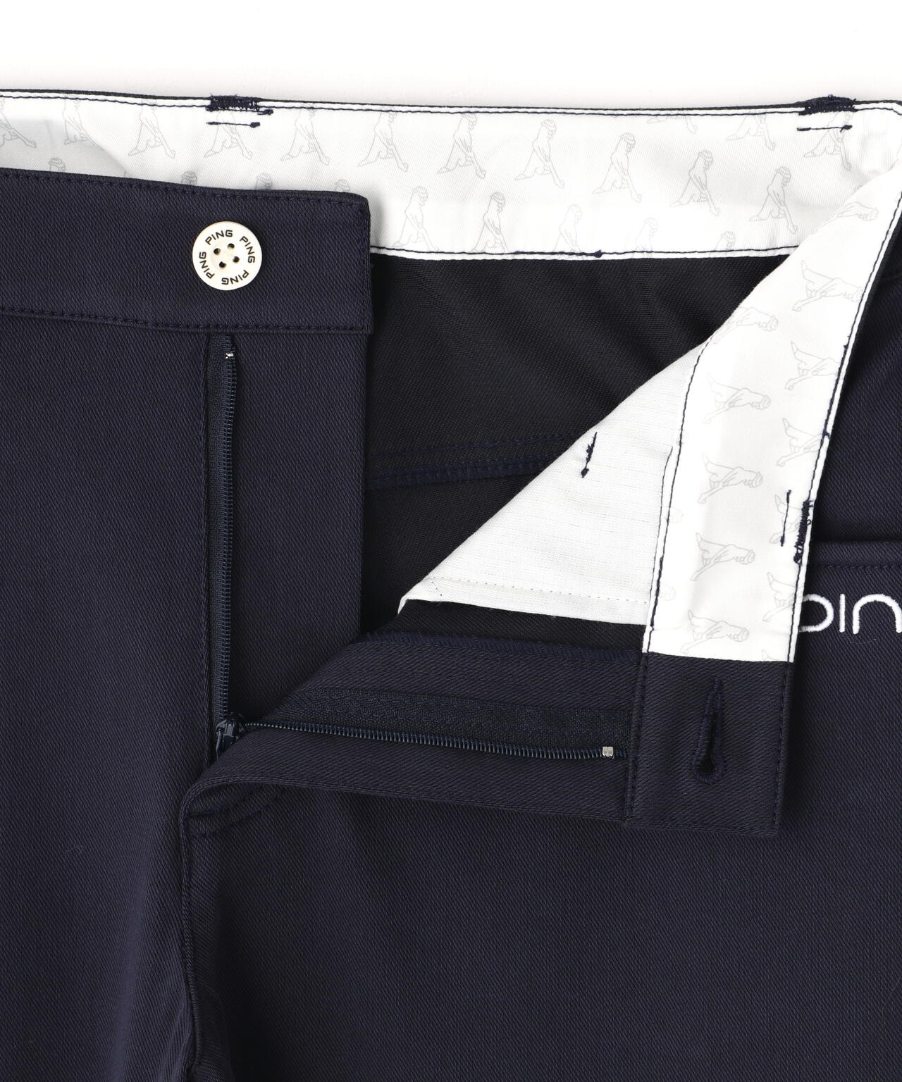 【PING APPAREL】Mr.PING刺繍全方向ストレッチライトテーパード5ポケットパンツ ＜LADIES LINE＞ (LADIES)