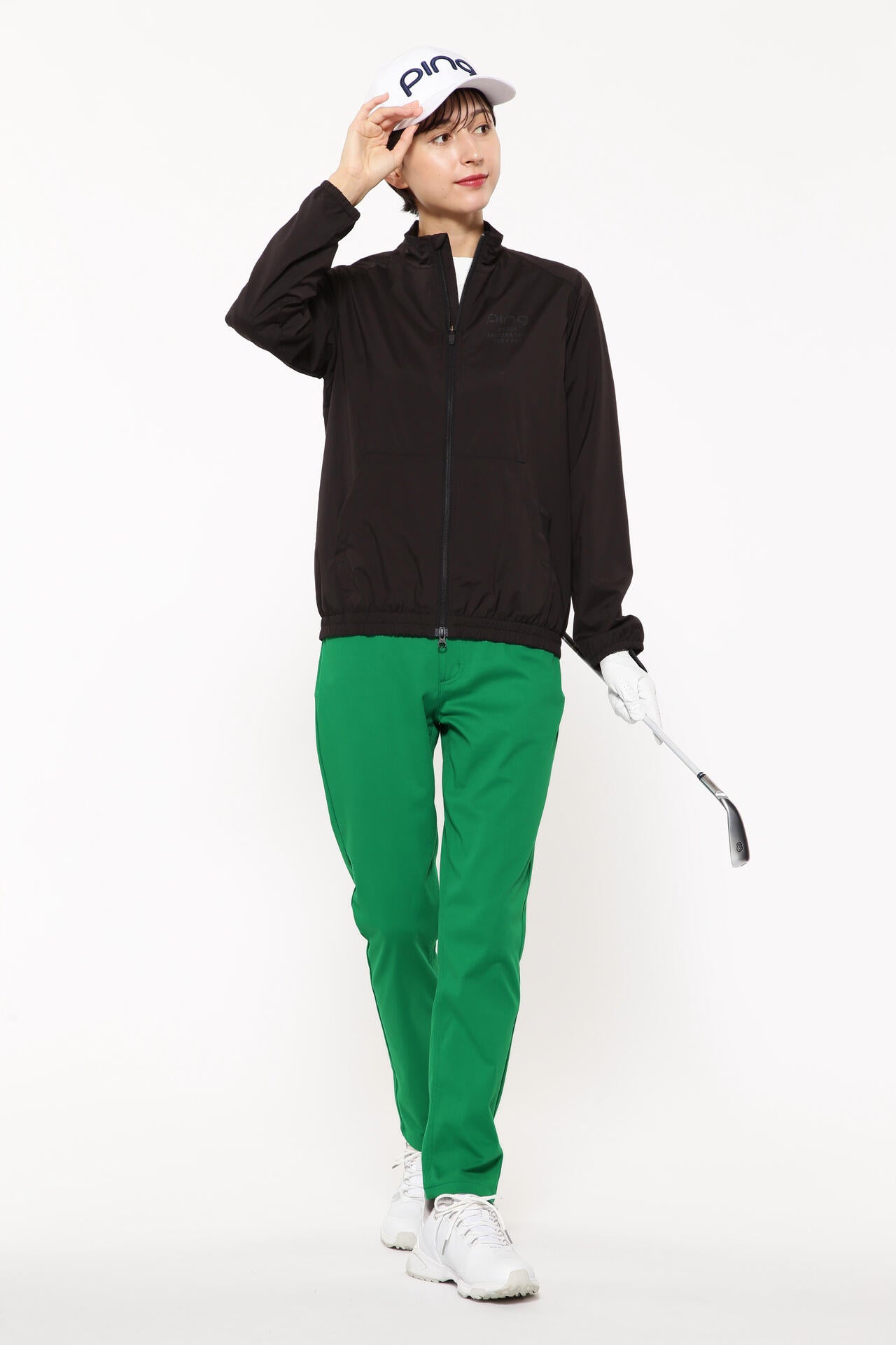 【PING APPAREL】Mr.PING刺繍全方向ストレッチライトテーパード5ポケットパンツ ＜LADIES LINE＞ (LADIES)