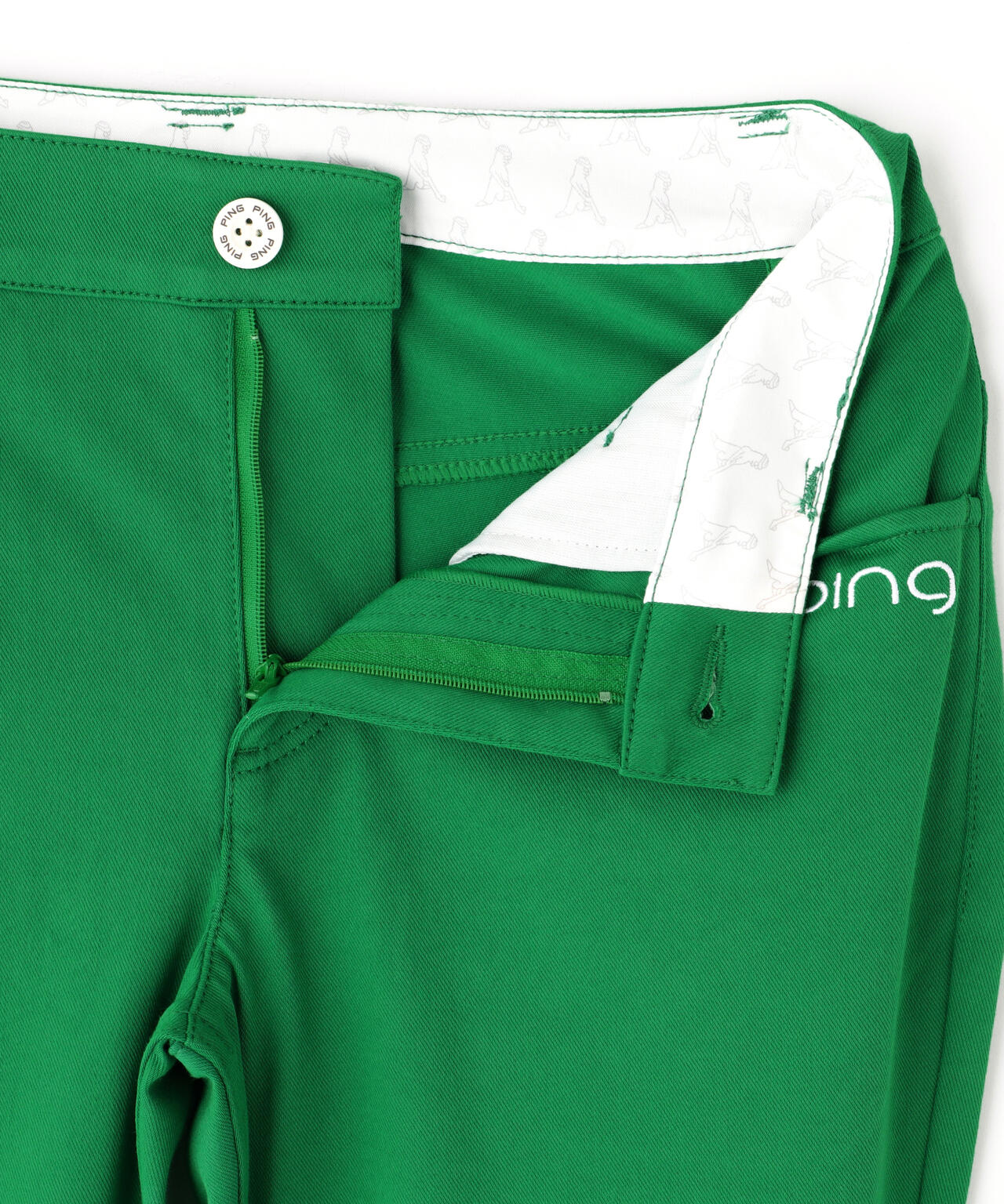 【PING APPAREL】Mr.PING刺繍全方向ストレッチライトテーパード5ポケットパンツ ＜LADIES LINE＞ (LADIES)