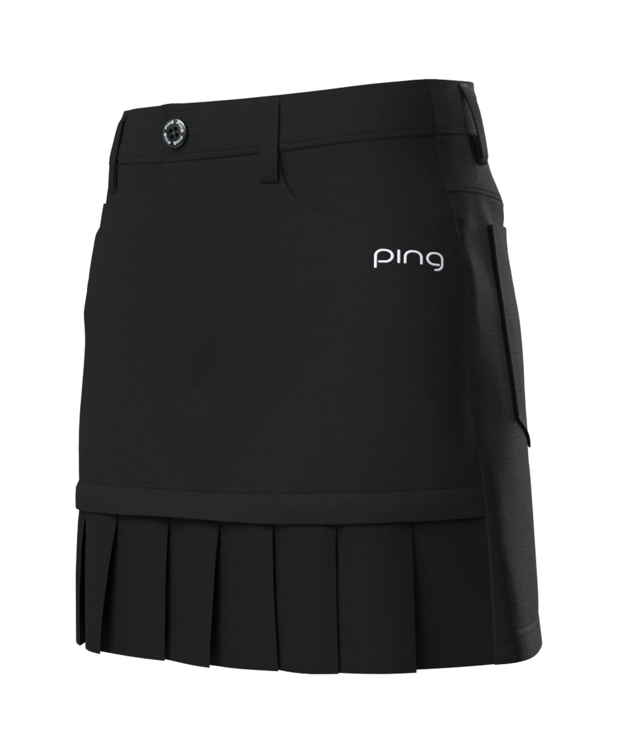【PING APPAREL】フェイクレイヤードプリーツスカート ＜LADIES LINE＞＜NATIVE＞ (LADIES)