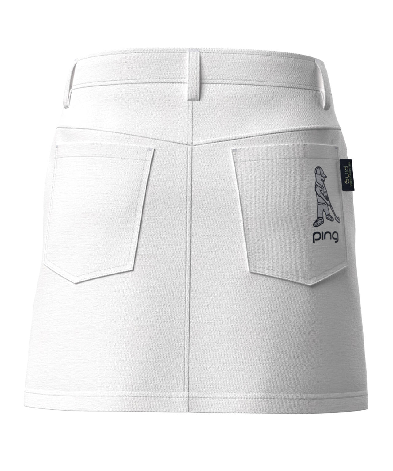 【PING APPAREL】フェイクレイヤードプリーツスカート ＜LADIES LINE＞＜NATIVE＞ (LADIES)