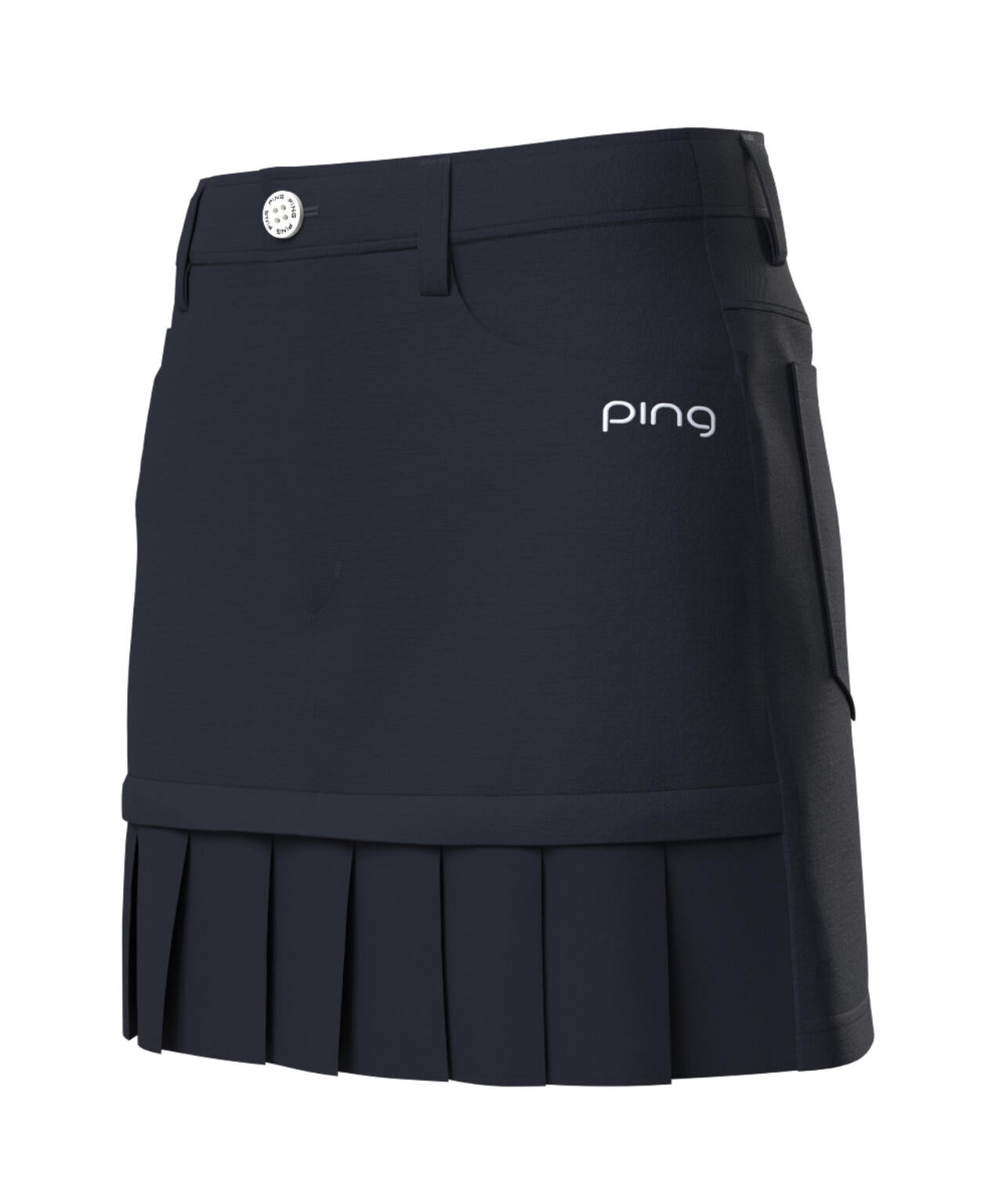 【PING APPAREL】フェイクレイヤードプリーツスカート ＜LADIES LINE＞＜NATIVE＞ (LADIES)