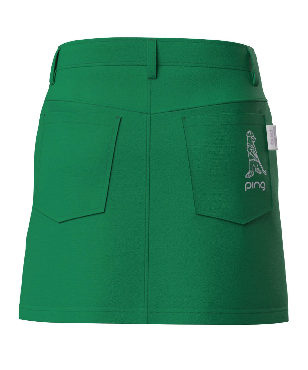 【PING APPAREL】フェイクレイヤードプリーツスカート ＜LADIES LINE＞＜NATIVE＞ (LADIES)