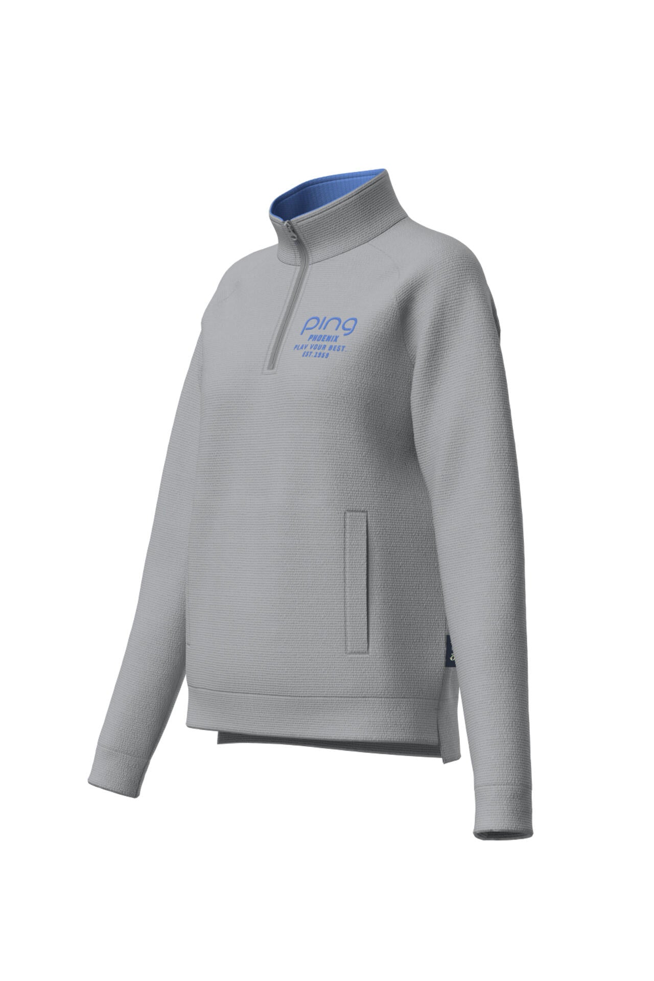 【PING APPAREL】ダンボールハーフジップカットソー ＜LADIES LINE＞＜PERFORMANCE＞ (LADIES)