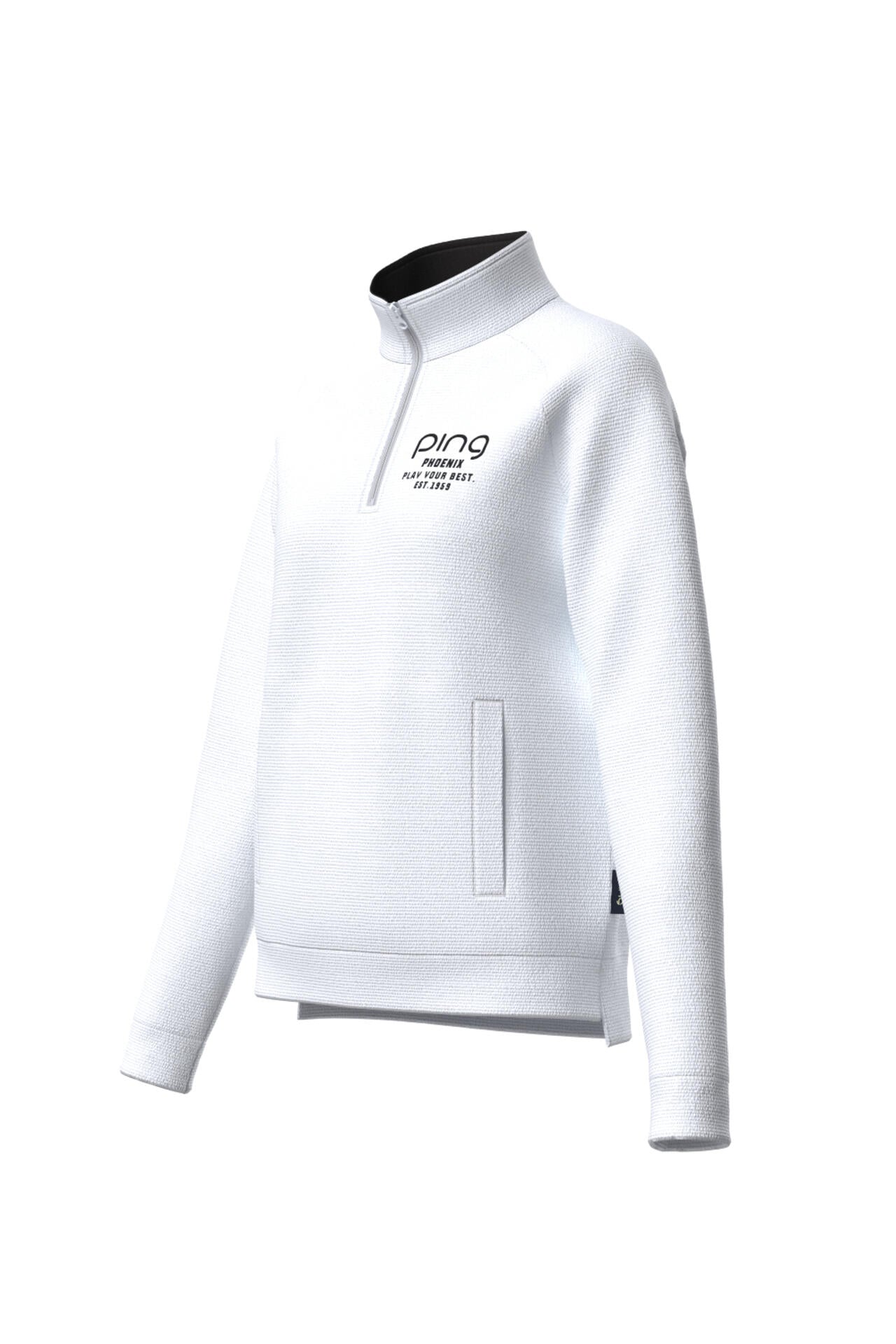 【PING APPAREL】ダンボールハーフジップカットソー ＜LADIES LINE＞＜PERFORMANCE＞ (LADIES)