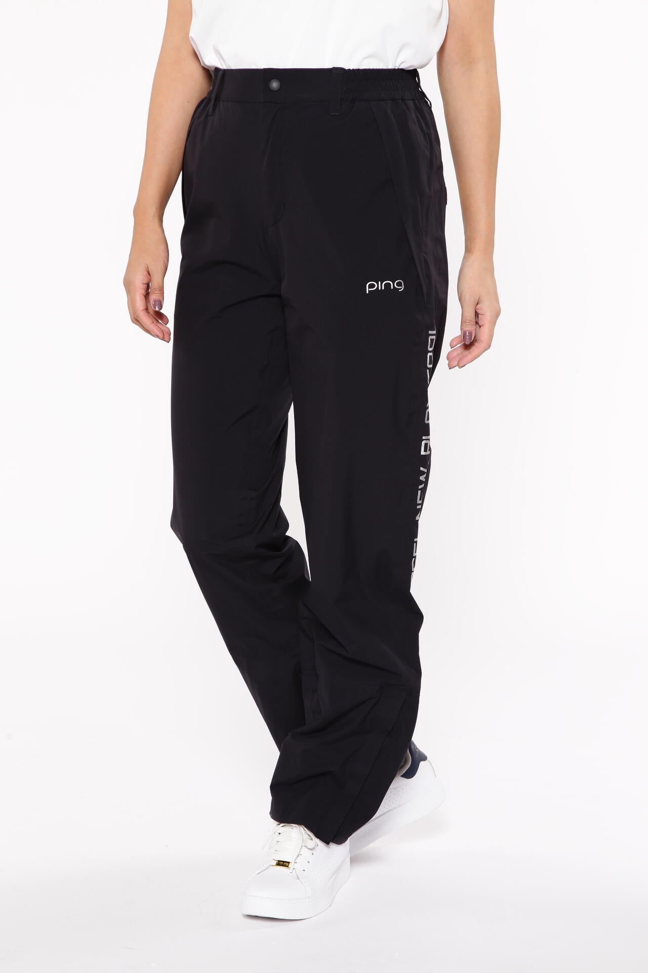 ［PING APPAREL］［撥水・防水］ダーミザクスレインウェアトップ&ボトムセット ＜GOLD＞ (LADIES)