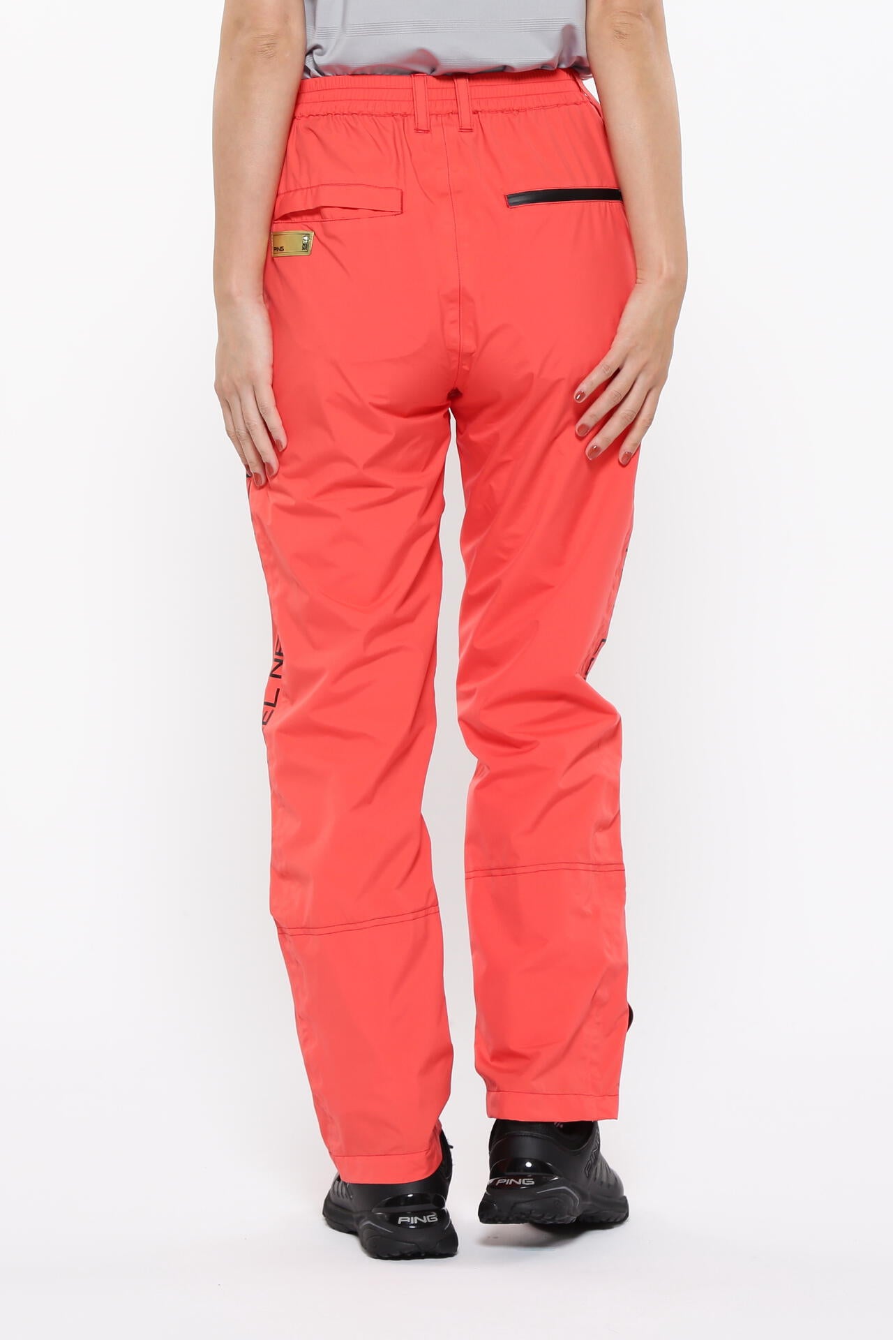 ［PING APPAREL］［撥水・防水］ダーミザクスレインウェアトップ&ボトムセット ＜GOLD＞ (LADIES)