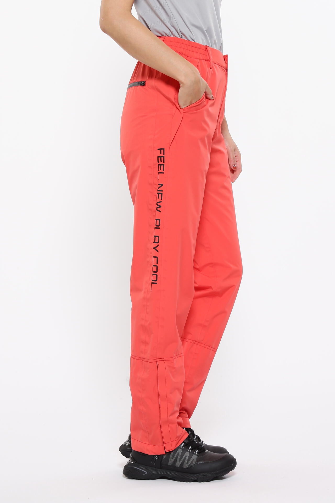 ［PING APPAREL］［撥水・防水］ダーミザクスレインウェアトップ&ボトムセット ＜GOLD＞ (LADIES)