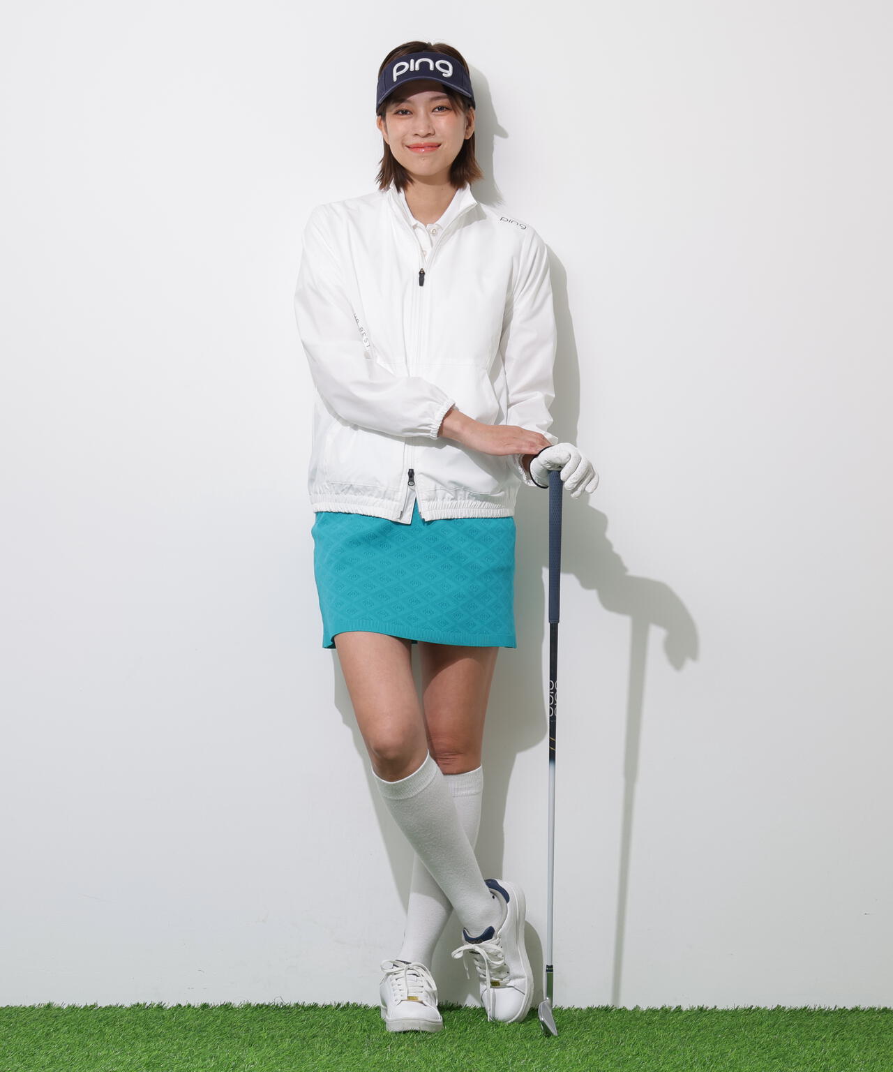 【PING APPAREL】テラエステルストレッチ2WAY撥水ブルゾン ＜PERFORMANCE＞ (LADIES)