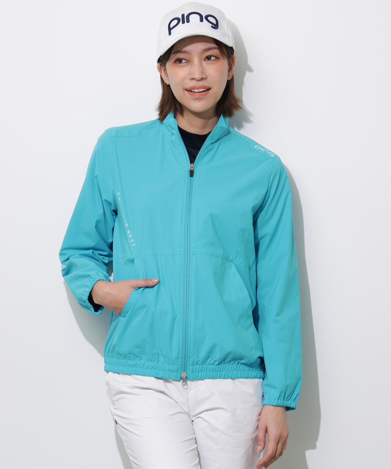 【PING APPAREL】テラエステルストレッチ2WAY撥水ブルゾン ＜PERFORMANCE＞ (LADIES)