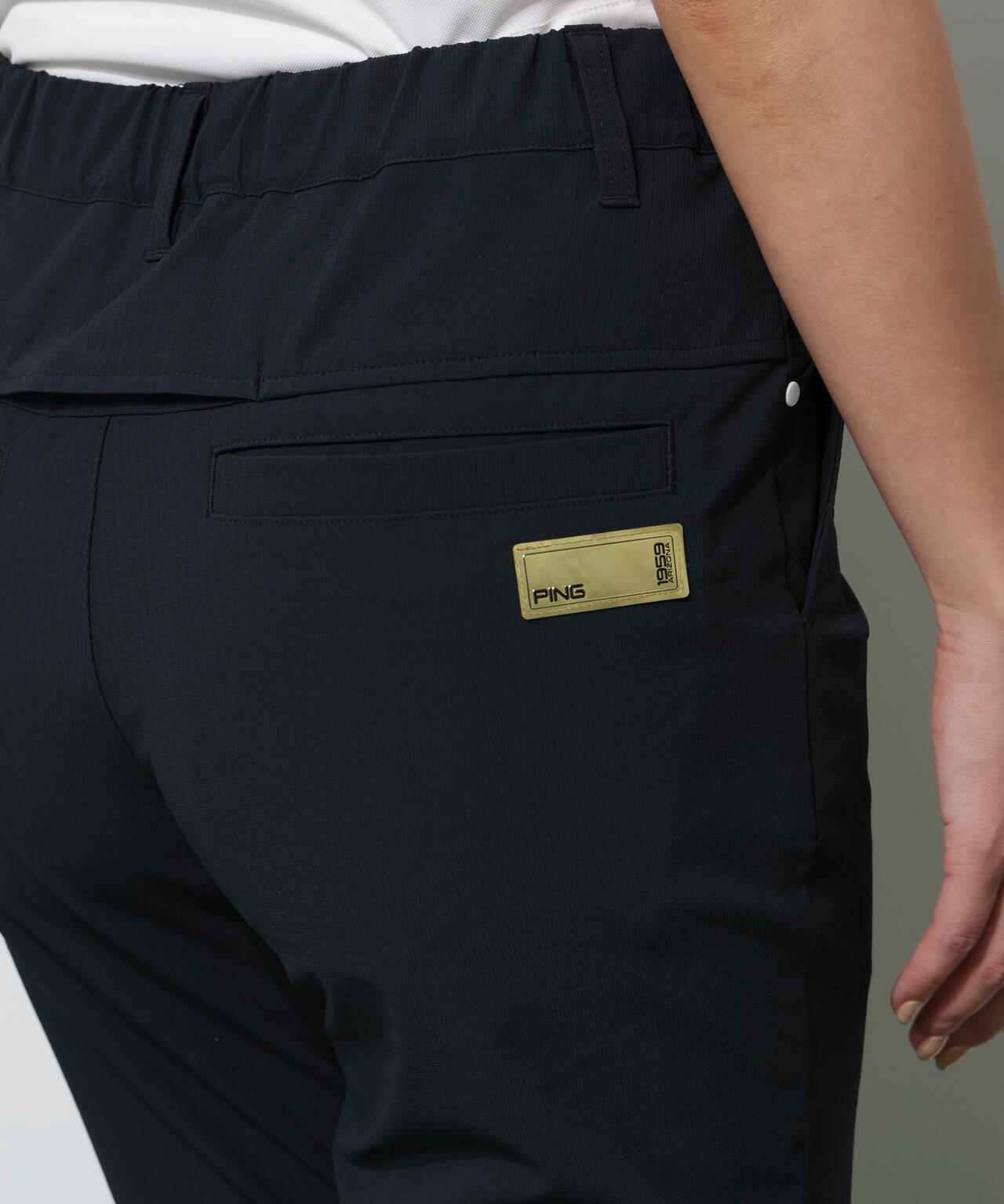 【PING APPAREL】全方向ストレッチドライタッチリップストップパンツ ＜GOLD＞ (LADIES)