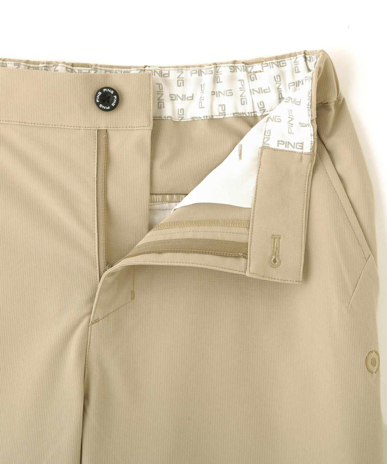 【PING APPAREL】全方向ストレッチドライタッチリップストップパンツ ＜GOLD＞ (LADIES)