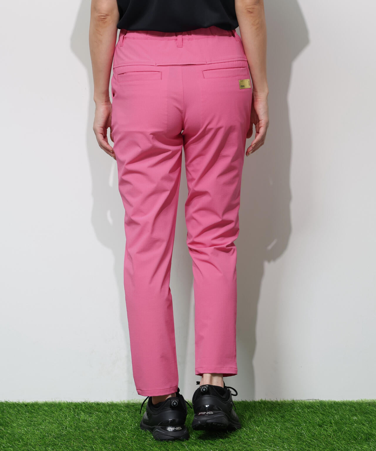 【PING APPAREL】全方向ストレッチドライタッチリップストップパンツ ＜GOLD＞ (LADIES)
