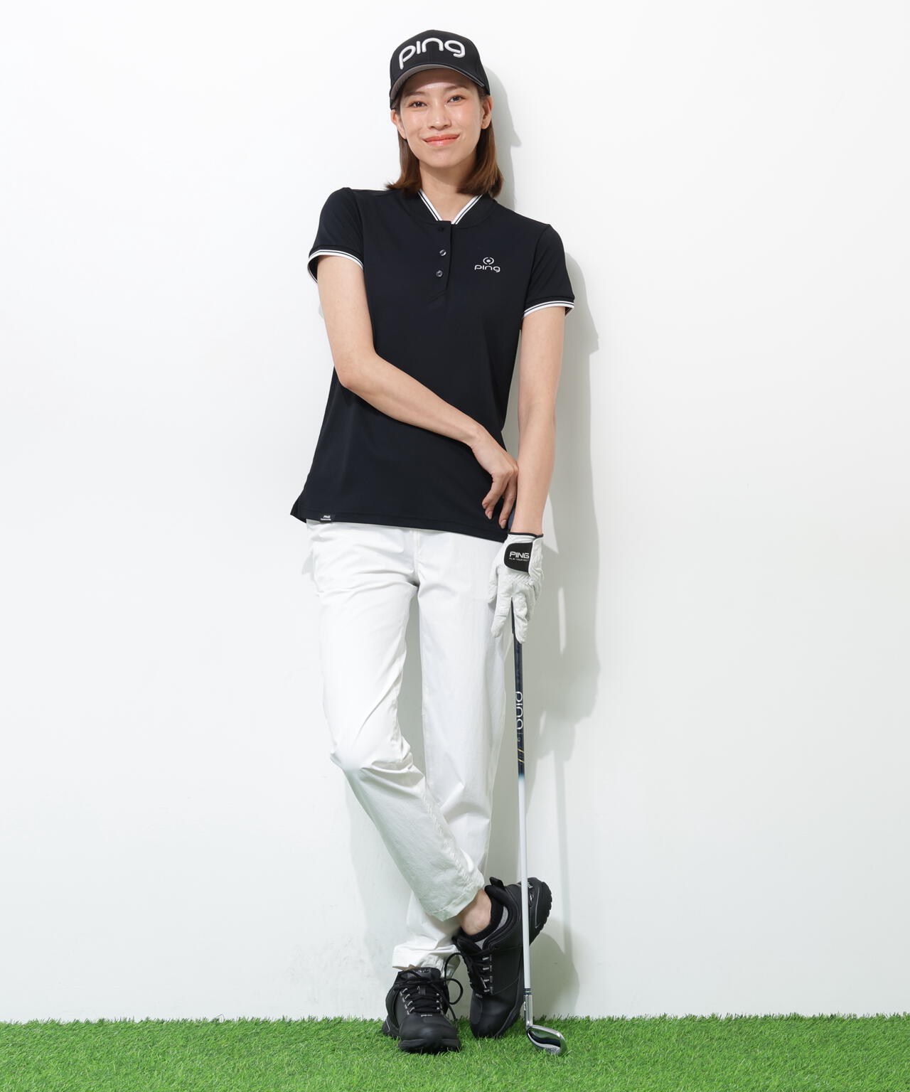 【PING APPAREL】全方向ストレッチ冷感テーパードパンツ ＜PERFORMANCE＞ (LADIES)