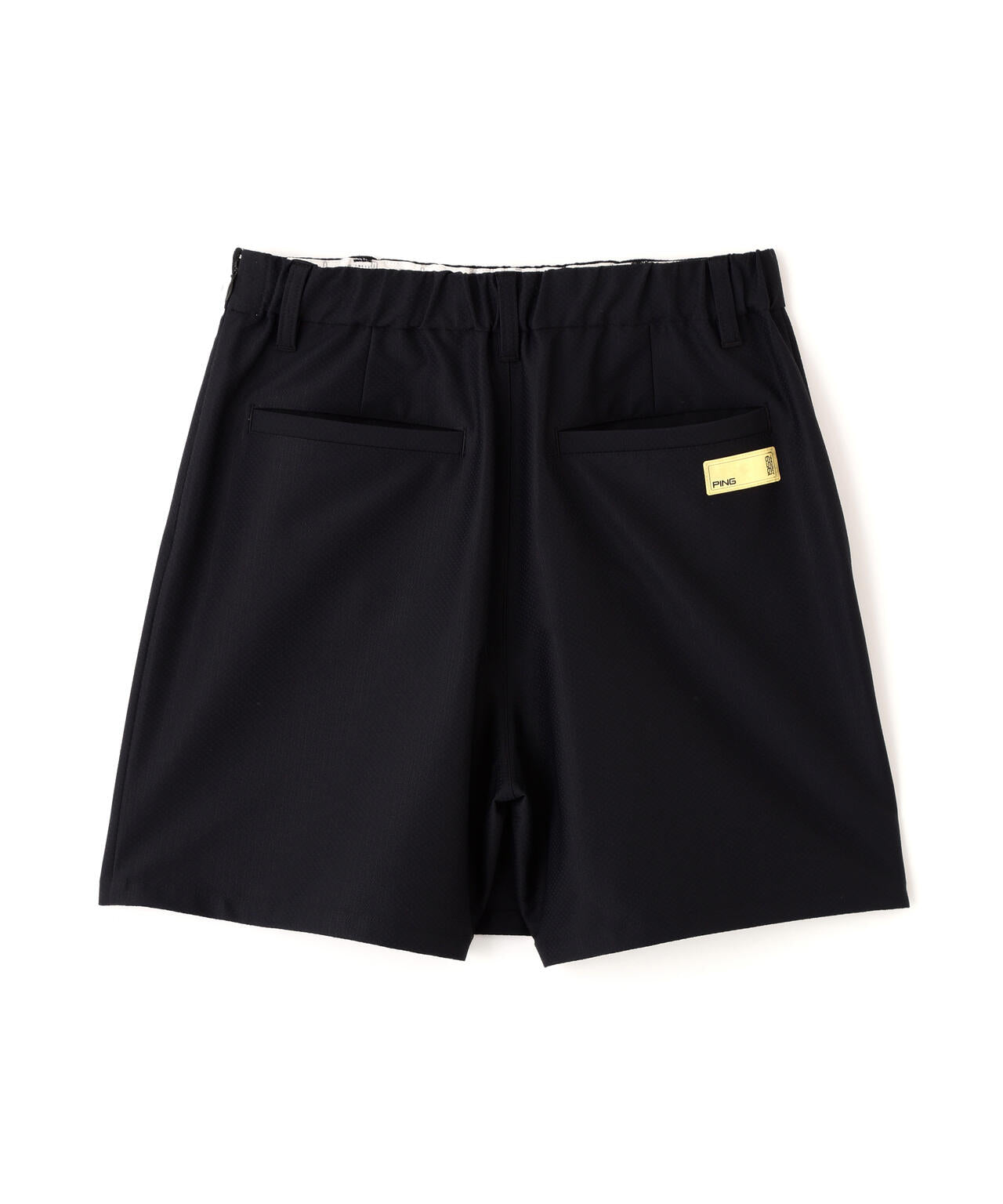 【PING APPAREL】【UVカット・透け防止・ストレッチ】ドビーショートパンツ ＜GOLD＞ (LADIES)