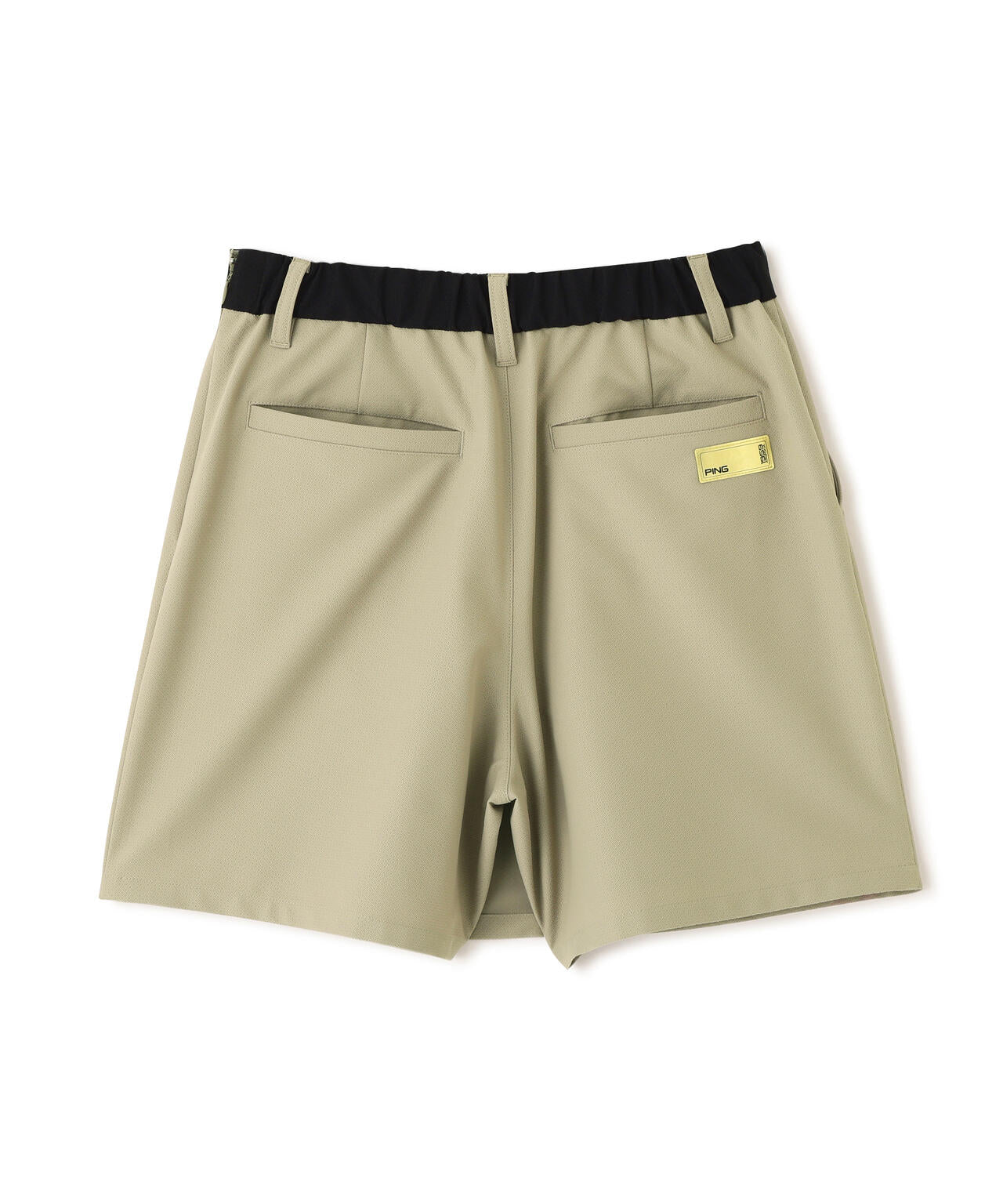 【PING APPAREL】【UVカット・透け防止・ストレッチ】ドビーショートパンツ ＜GOLD＞ (LADIES)