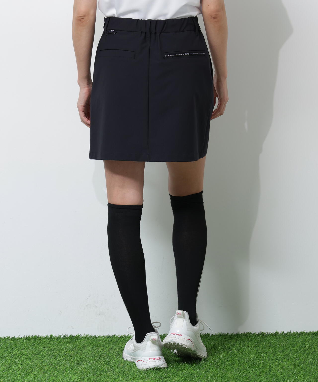【PING APPAREL】全方向ストレッチドビーサイドプリーツスカート ＜PERFORMANCE＞ (LADIES)
