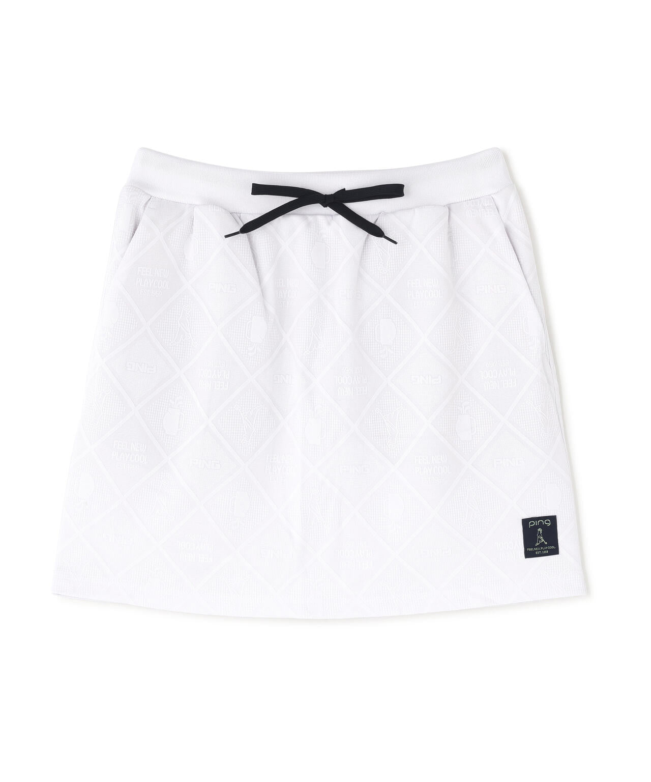 【PING APPAREL】全方向ストレッチMr.PINGジャガードスカート ＜NATIVE＞ (LADIES)