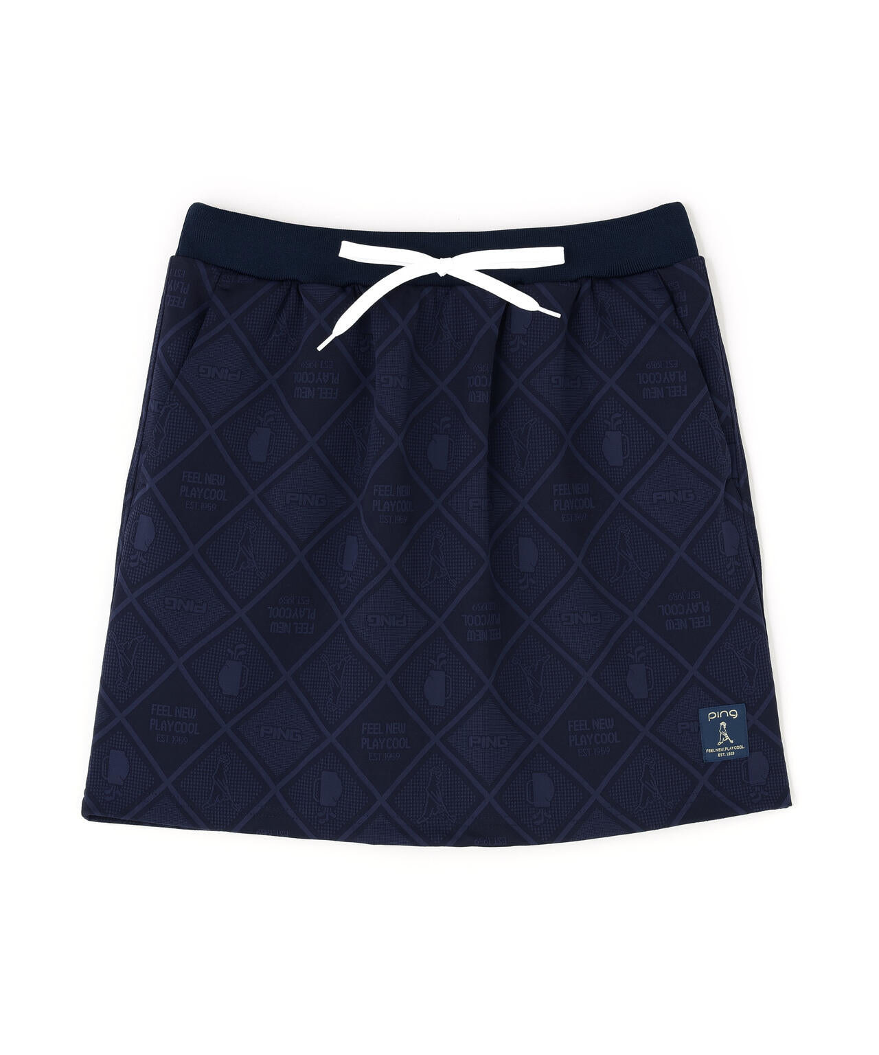 【PING APPAREL】全方向ストレッチMr.PINGジャガードスカート ＜NATIVE＞ (LADIES)