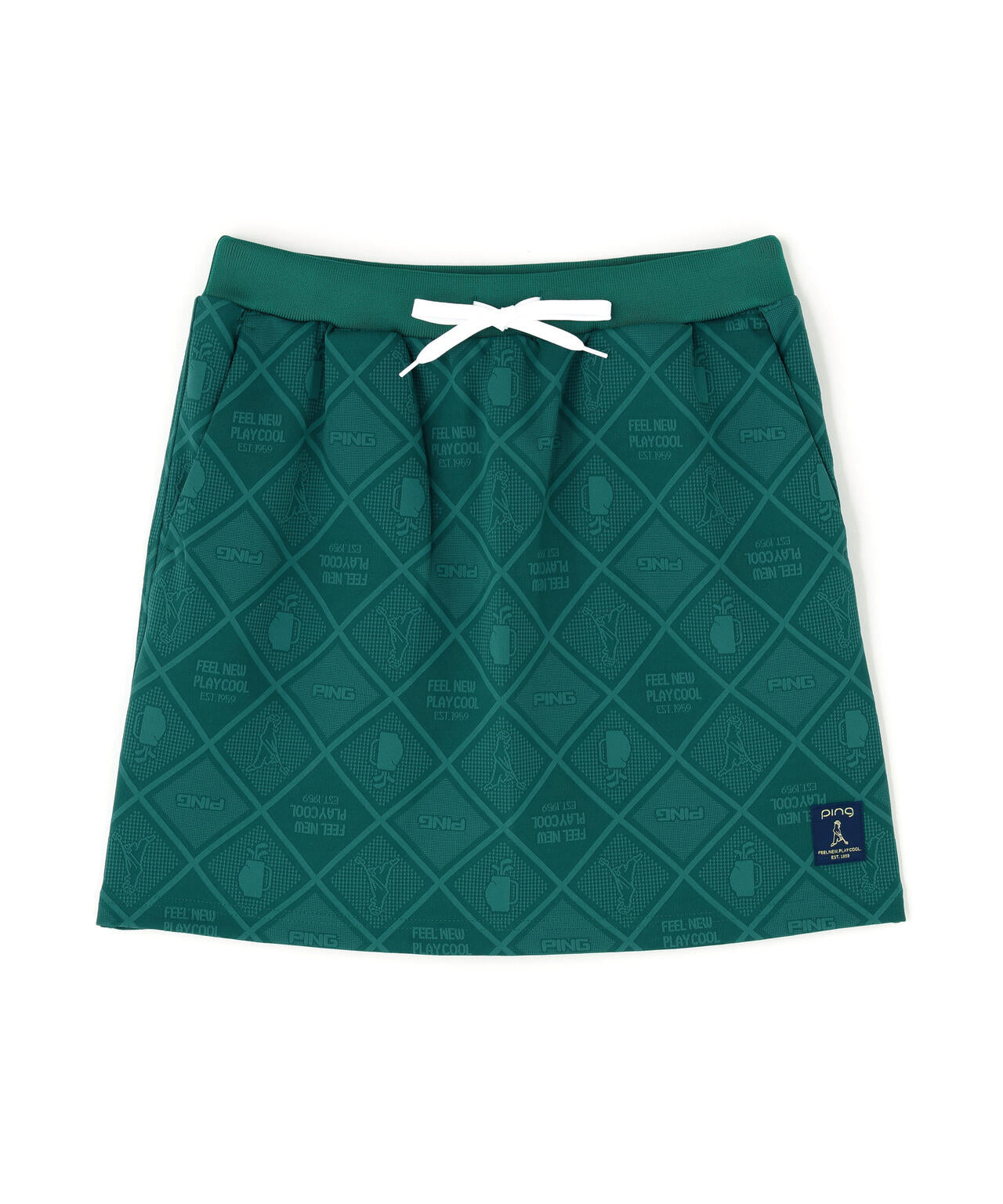 【PING APPAREL】全方向ストレッチMr.PINGジャガードスカート ＜NATIVE＞ (LADIES)