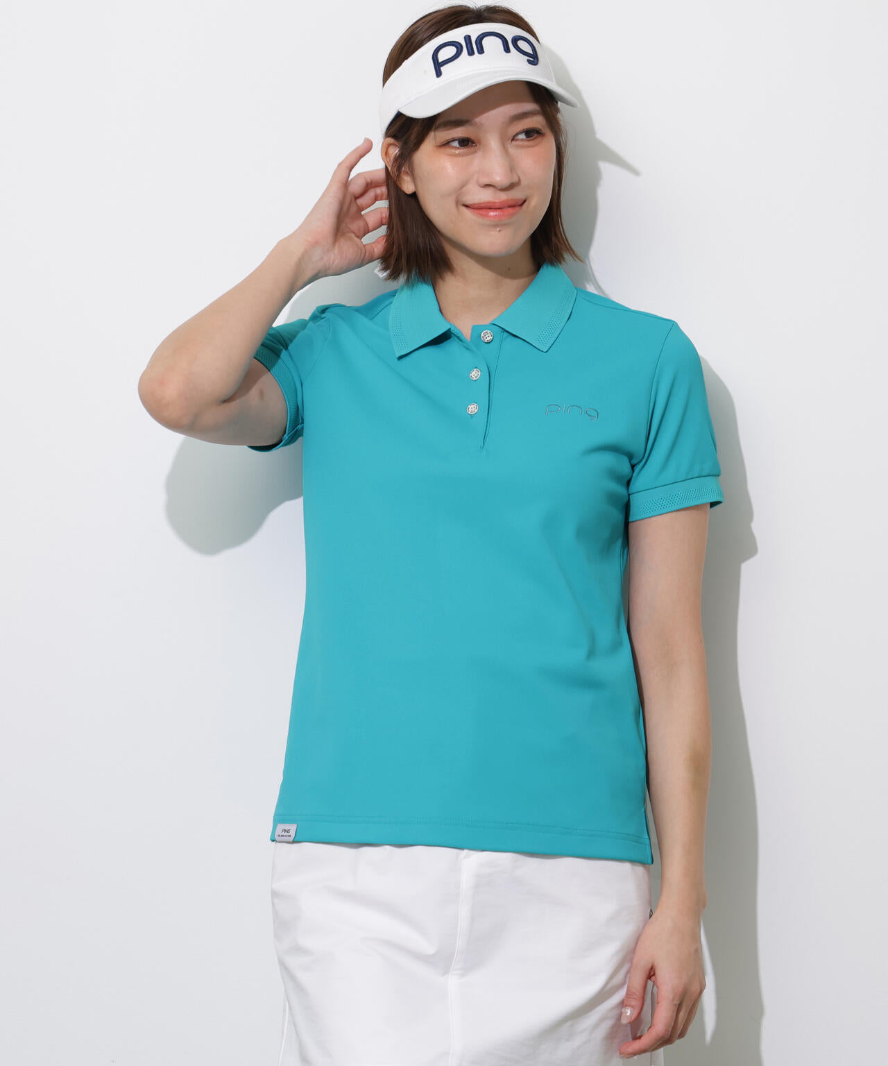 【PING APPAREL】レイブロック半袖ポロシャツ ＜PERFORMANCE＞ (LADIES)