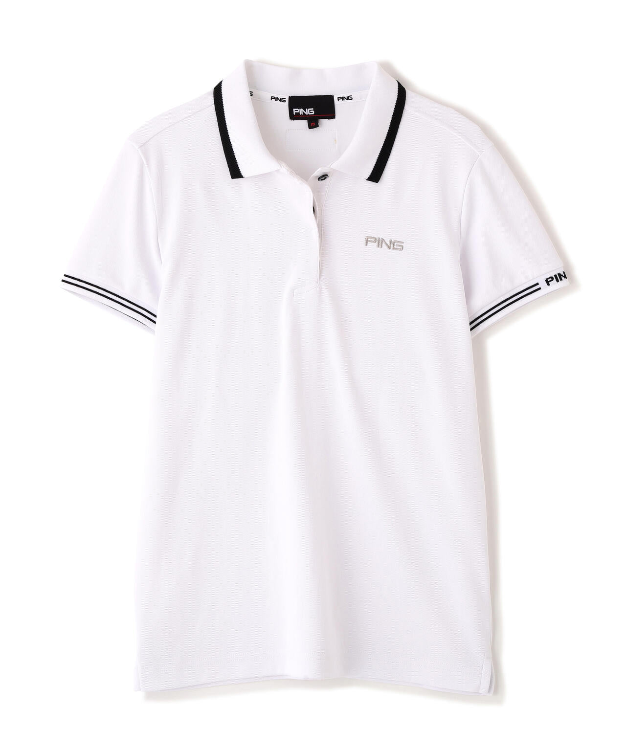 【PING APPAREL】【接触冷感・UVカット】スーパーシェルター06半袖ポロシャツ ＜GOLD＞ (LADIES)