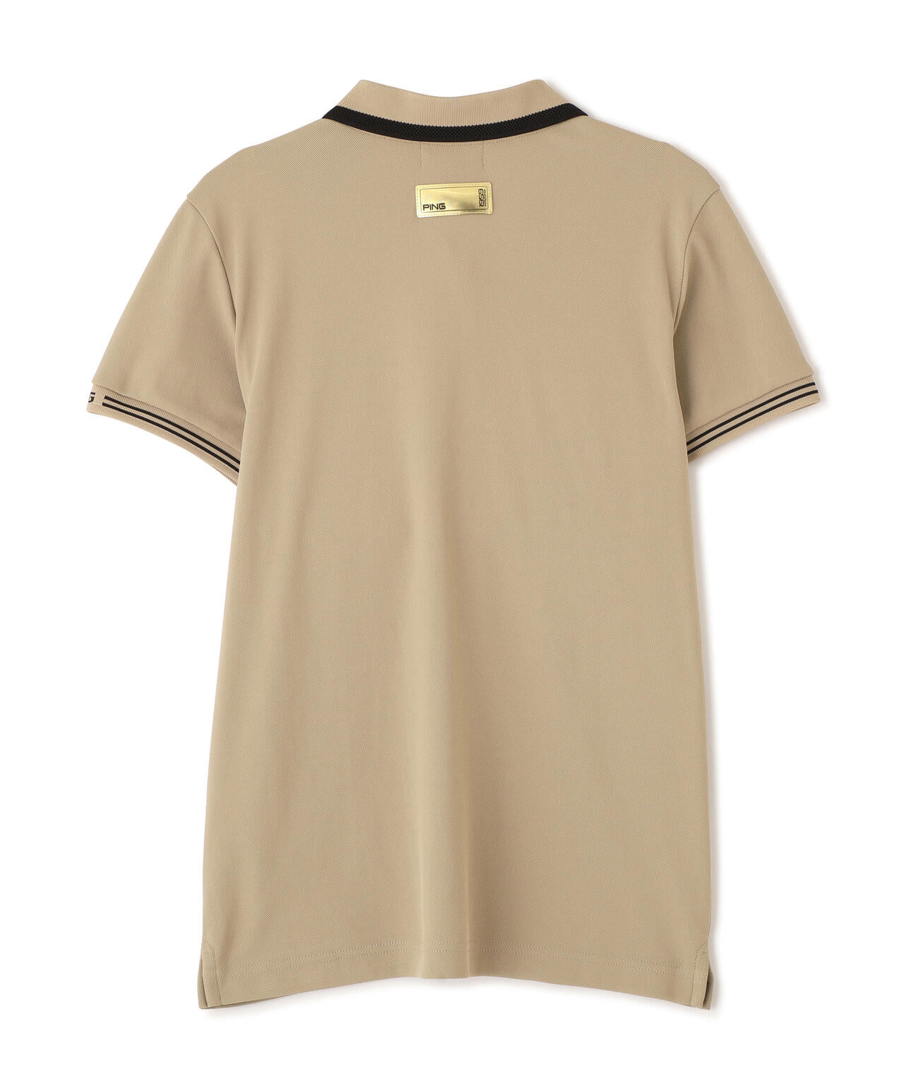 【PING APPAREL】【接触冷感・UVカット】スーパーシェルター06半袖ポロシャツ ＜GOLD＞ (LADIES)