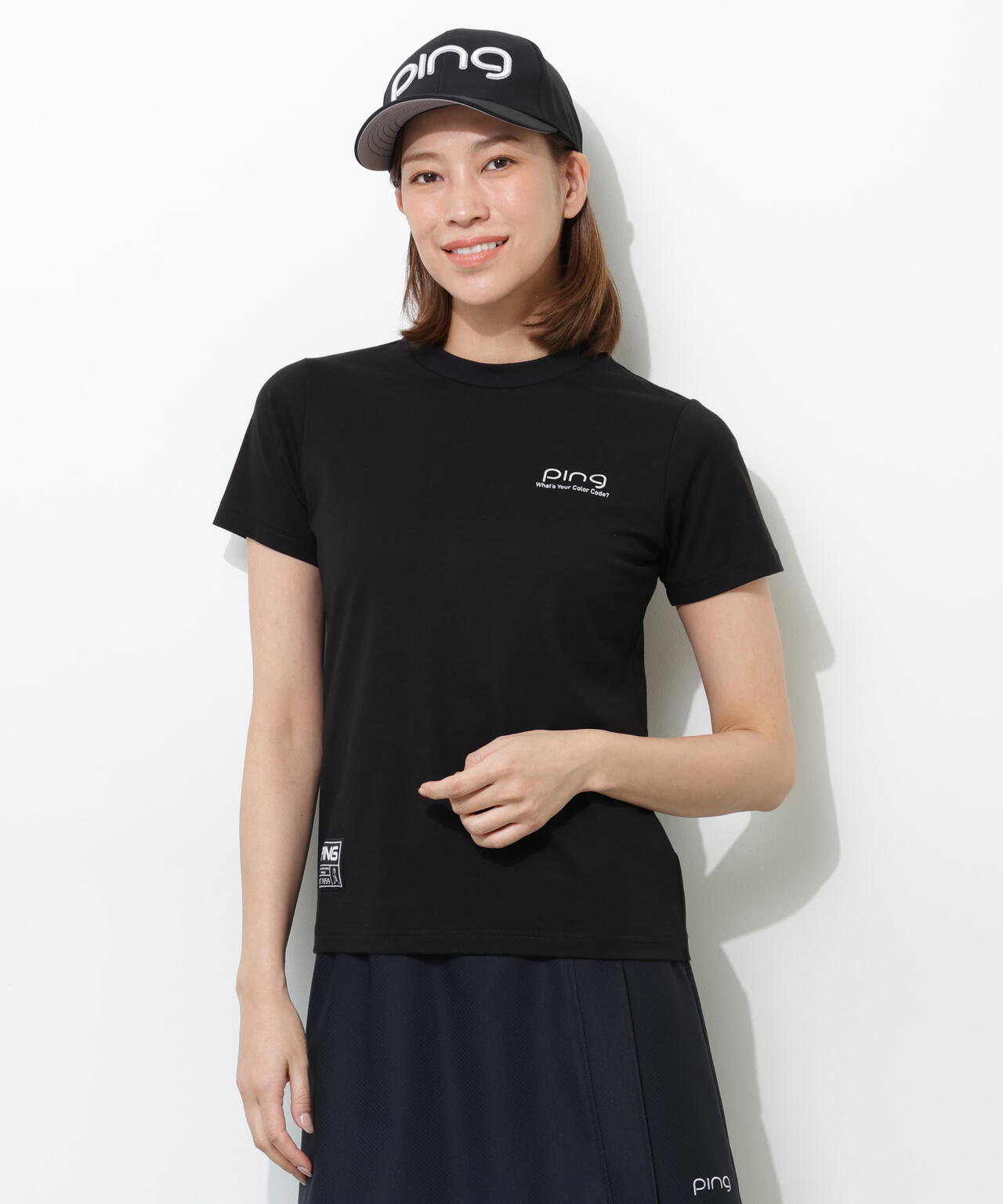 【PING APPAREL】PEカノコTシャツ ＜GOLD＞ (LADIES)