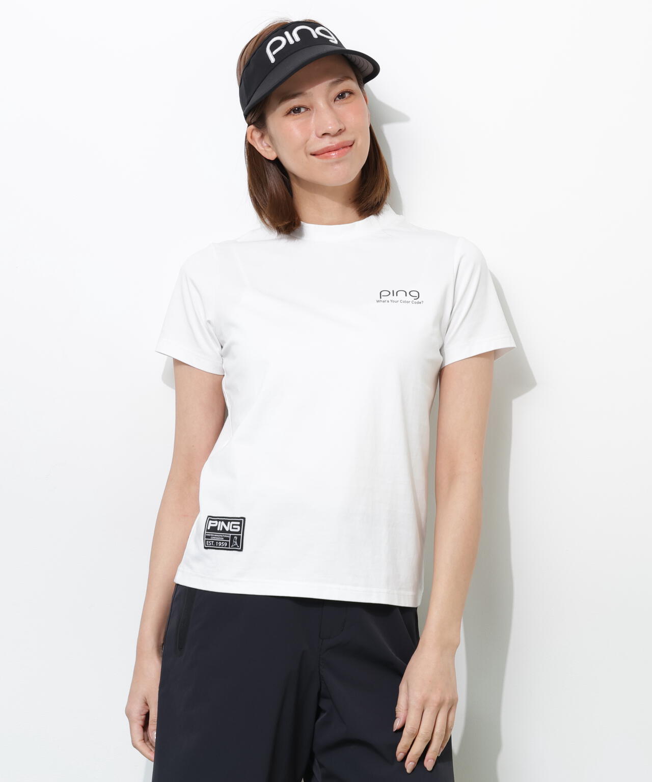 【PING APPAREL】PEカノコTシャツ ＜GOLD＞ (LADIES)
