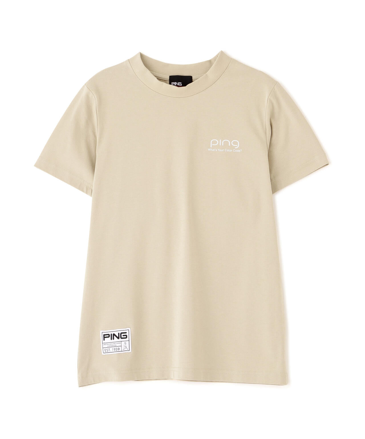 【PING APPAREL】PEカノコTシャツ ＜GOLD＞ (LADIES)