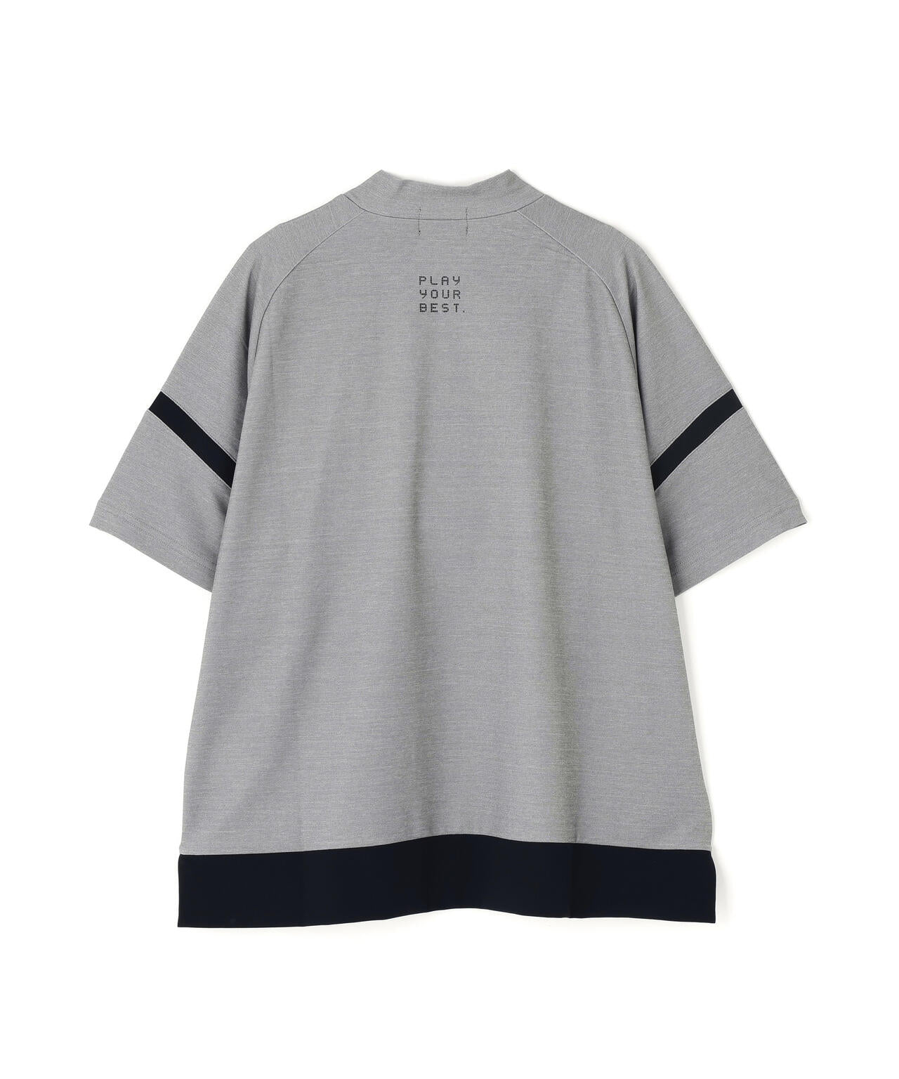 【PING APPAREL】レイブロックエコ配色切替半袖ハイネックシャツ ＜PERFORMANCE＞ (LADIES)