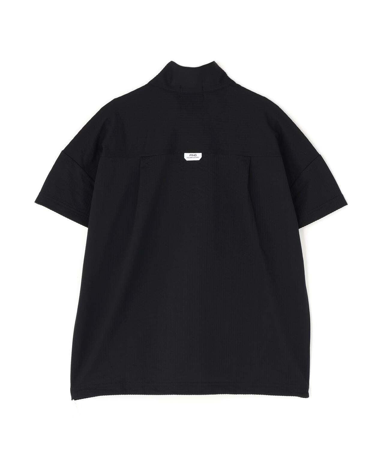【PING APPAREL】PEサッカー半袖ハーフジップシャツ ＜PERFORMANCE＞ (LADIES)